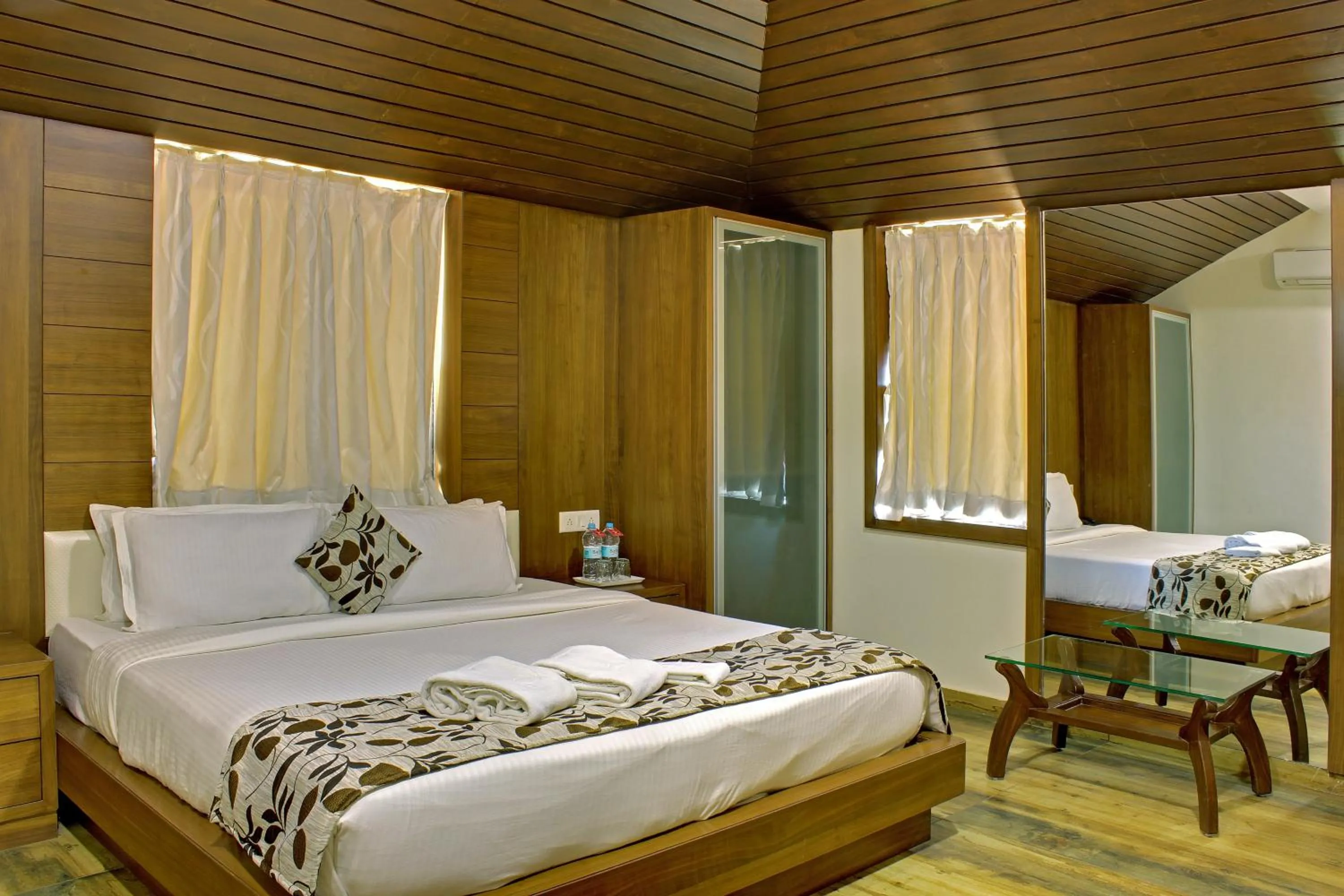 Bed in Vishal Lords Inn Gir Forest