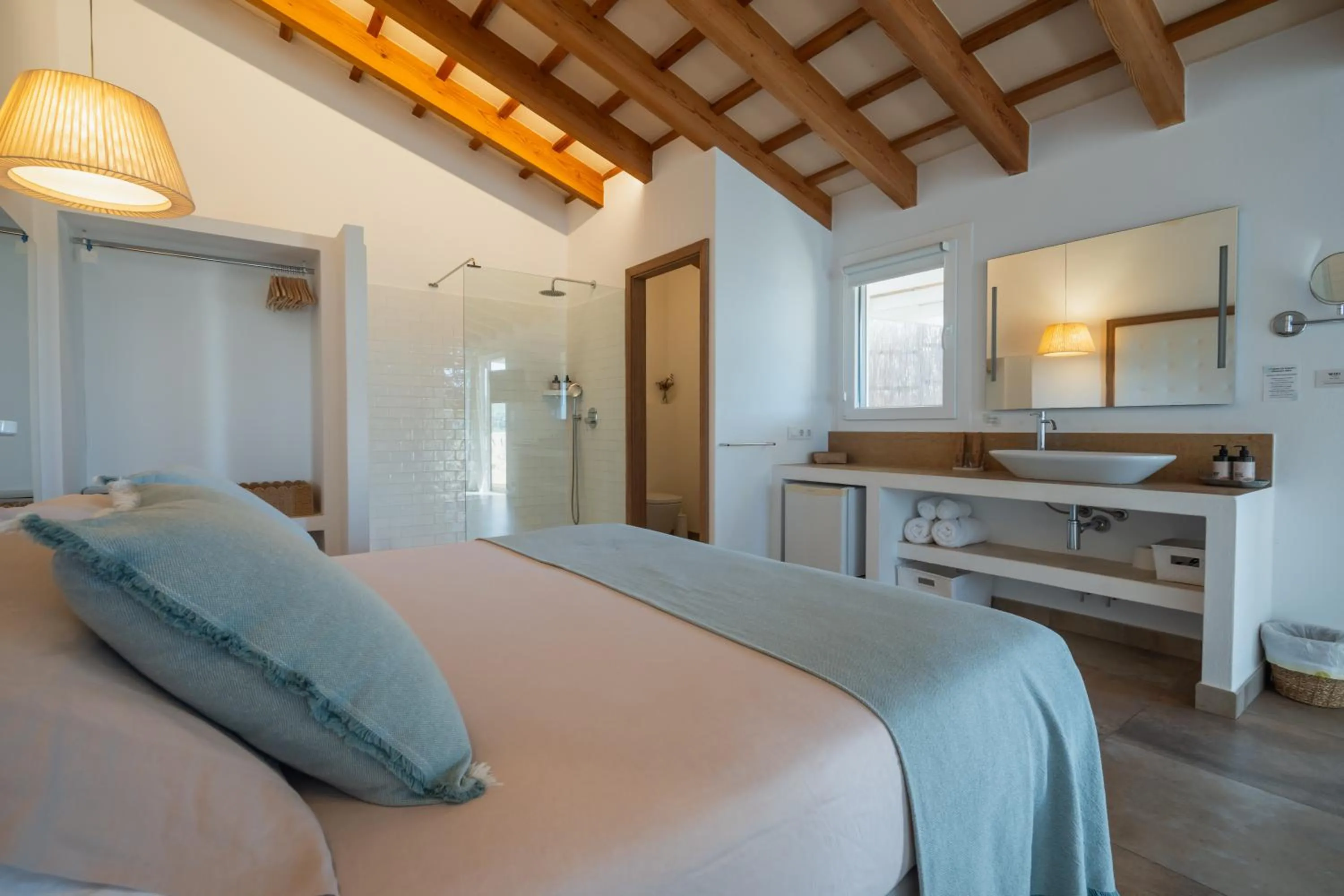 Bed in Agroturismo Son Vives Menorca - Adults Only