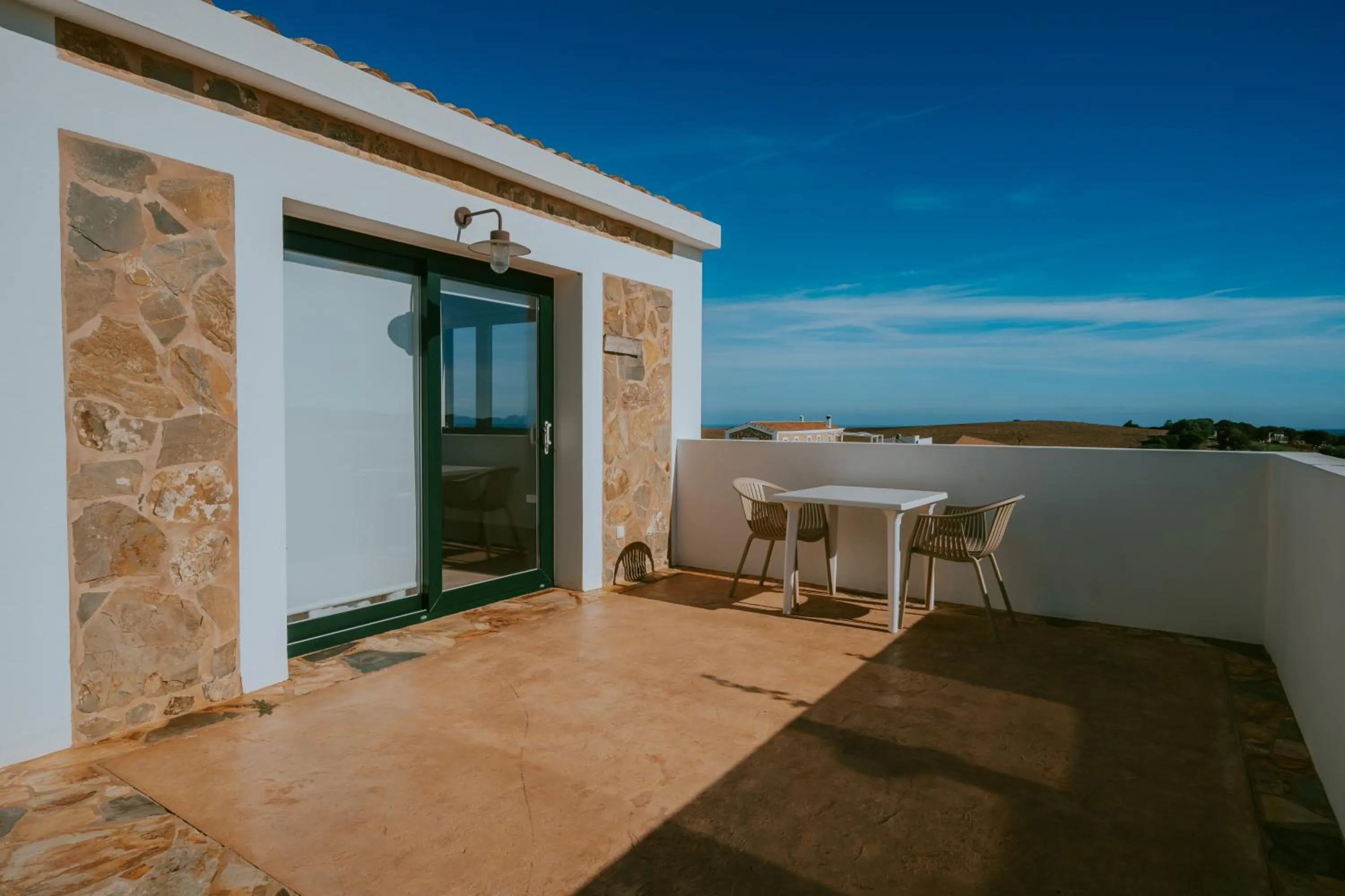 Balcony/Terrace in Agroturismo Son Vives Menorca - Adults Only