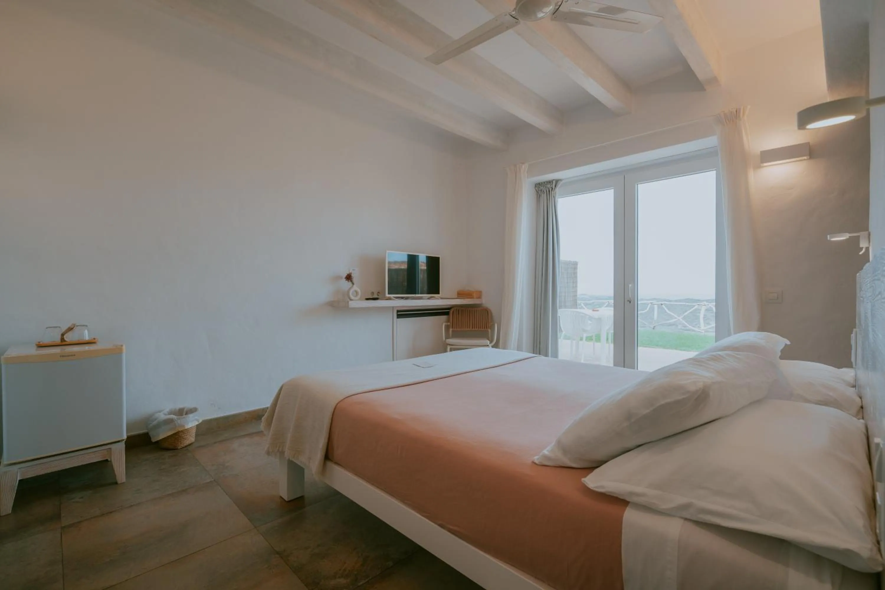 Bed in Agroturismo Son Vives Menorca - Adults Only