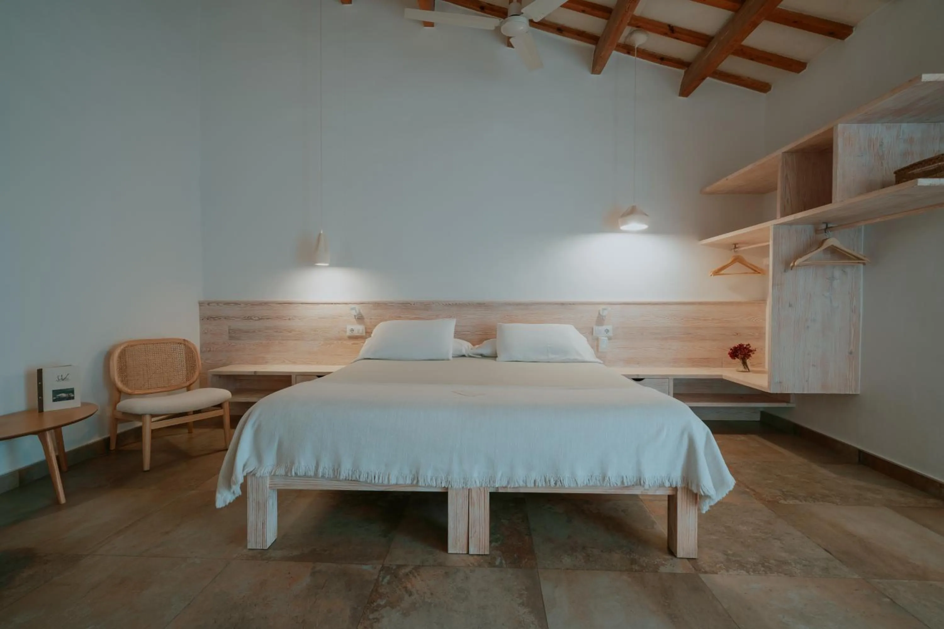 Bed in Agroturismo Son Vives Menorca - Adults Only