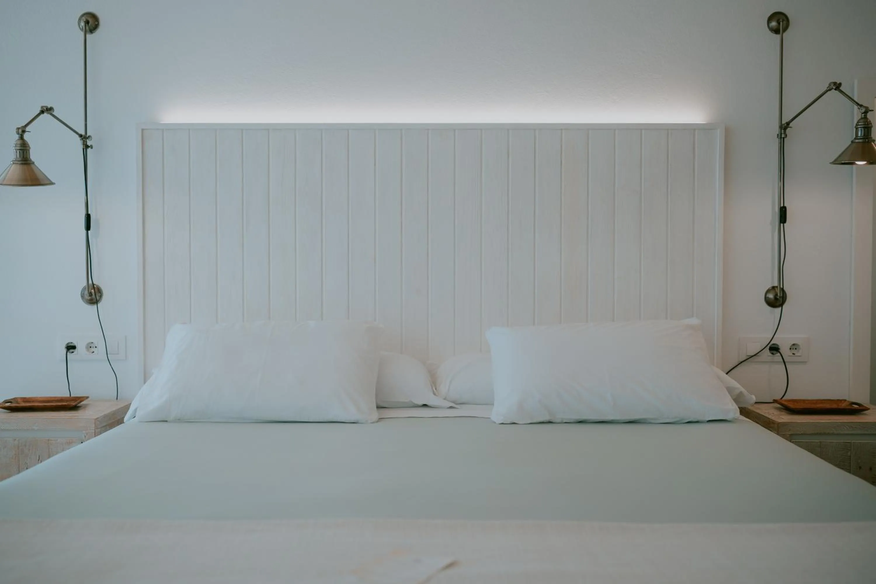 Bed in Agroturismo Son Vives Menorca - Adults Only