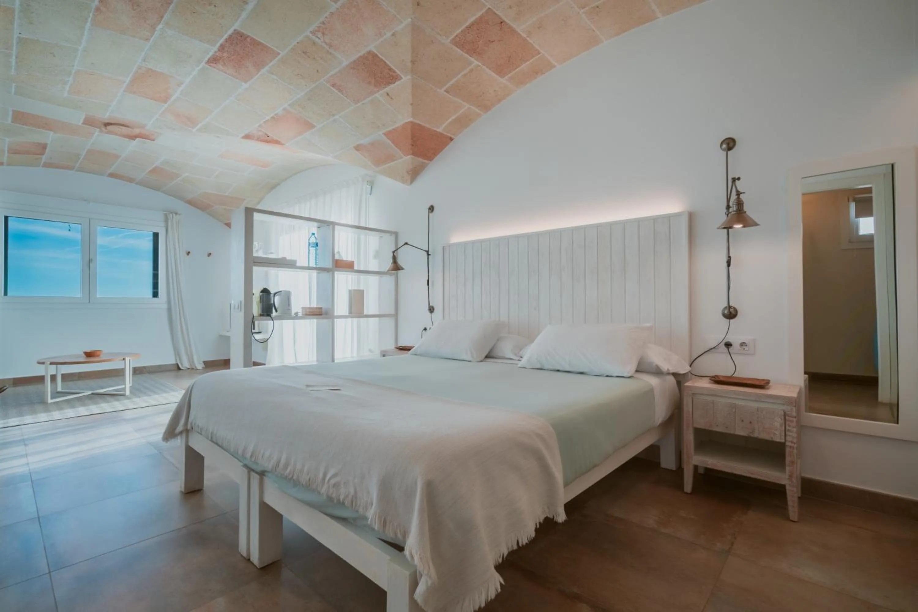 Bed in Agroturismo Son Vives Menorca - Adults Only