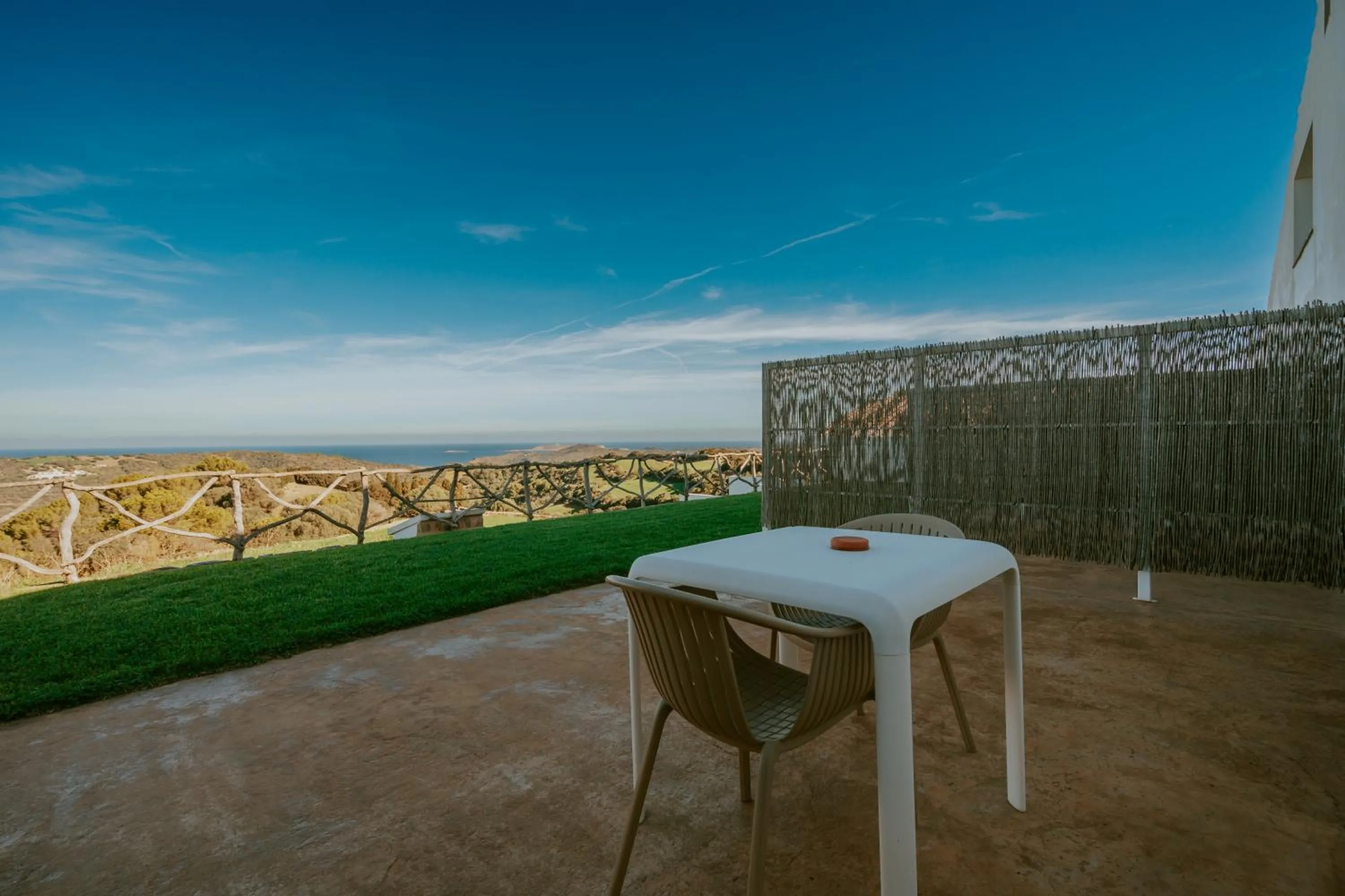 Balcony/Terrace in Agroturismo Son Vives Menorca - Adults Only