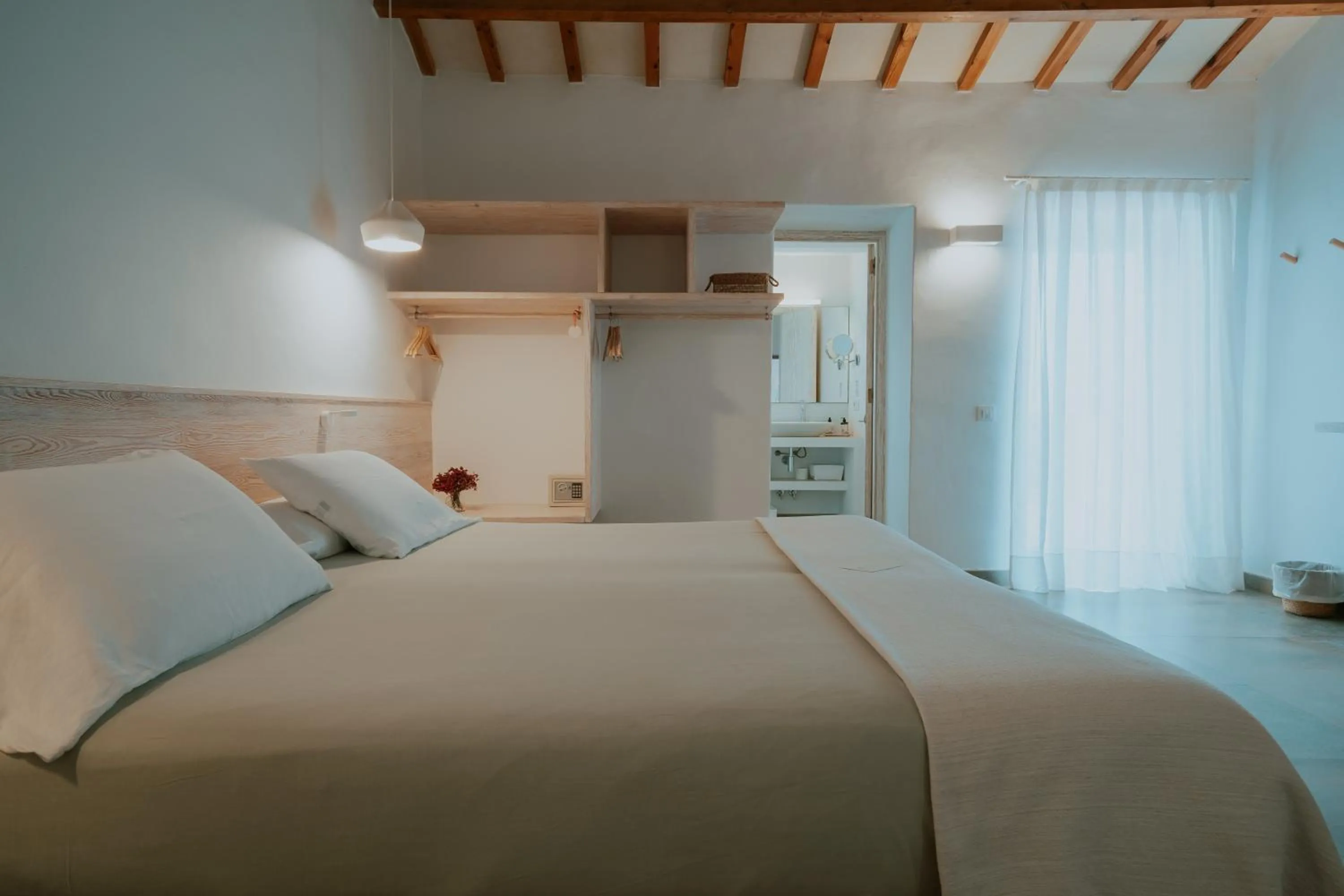 Bed in Agroturismo Son Vives Menorca - Adults Only