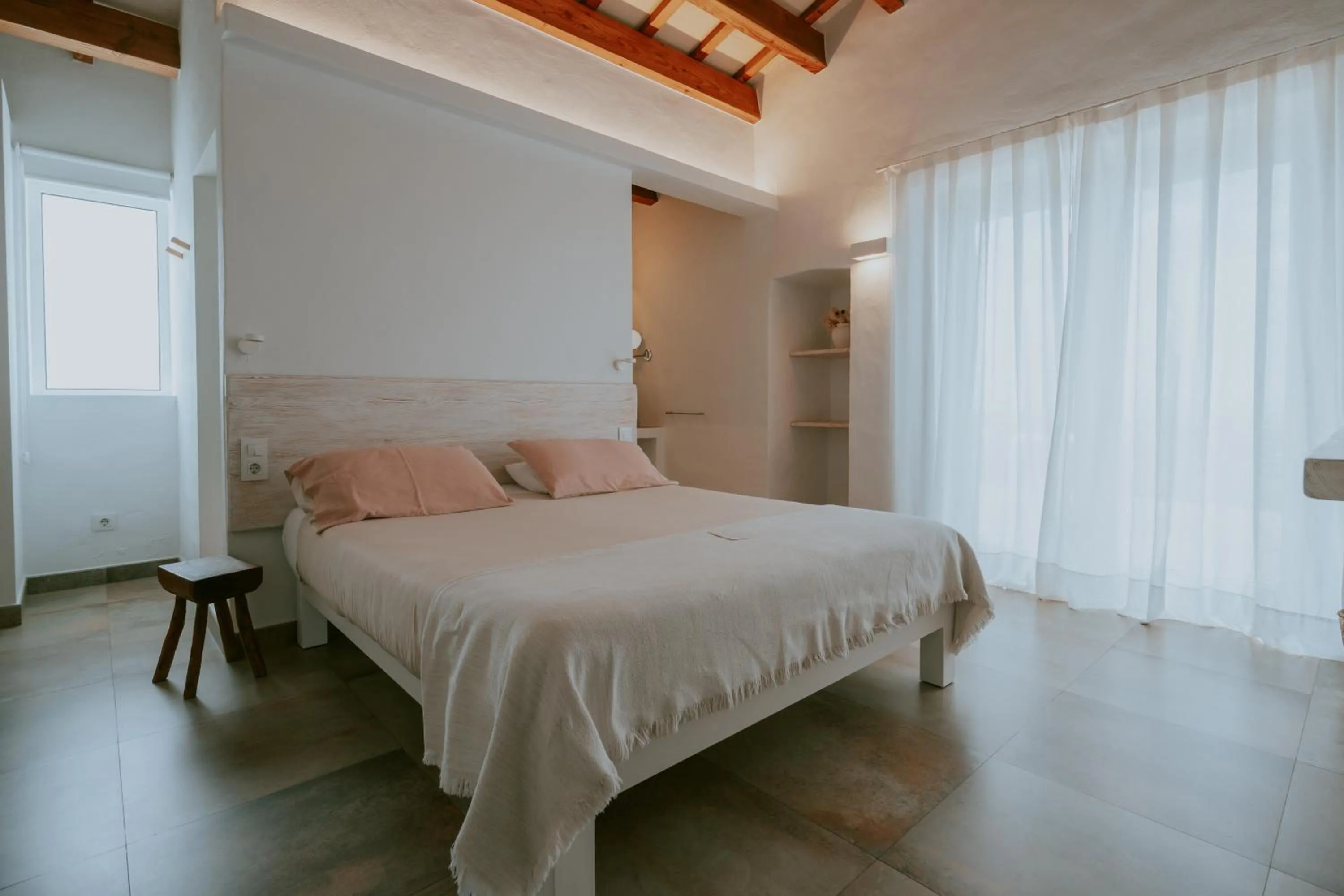 Bed in Agroturismo Son Vives Menorca - Adults Only