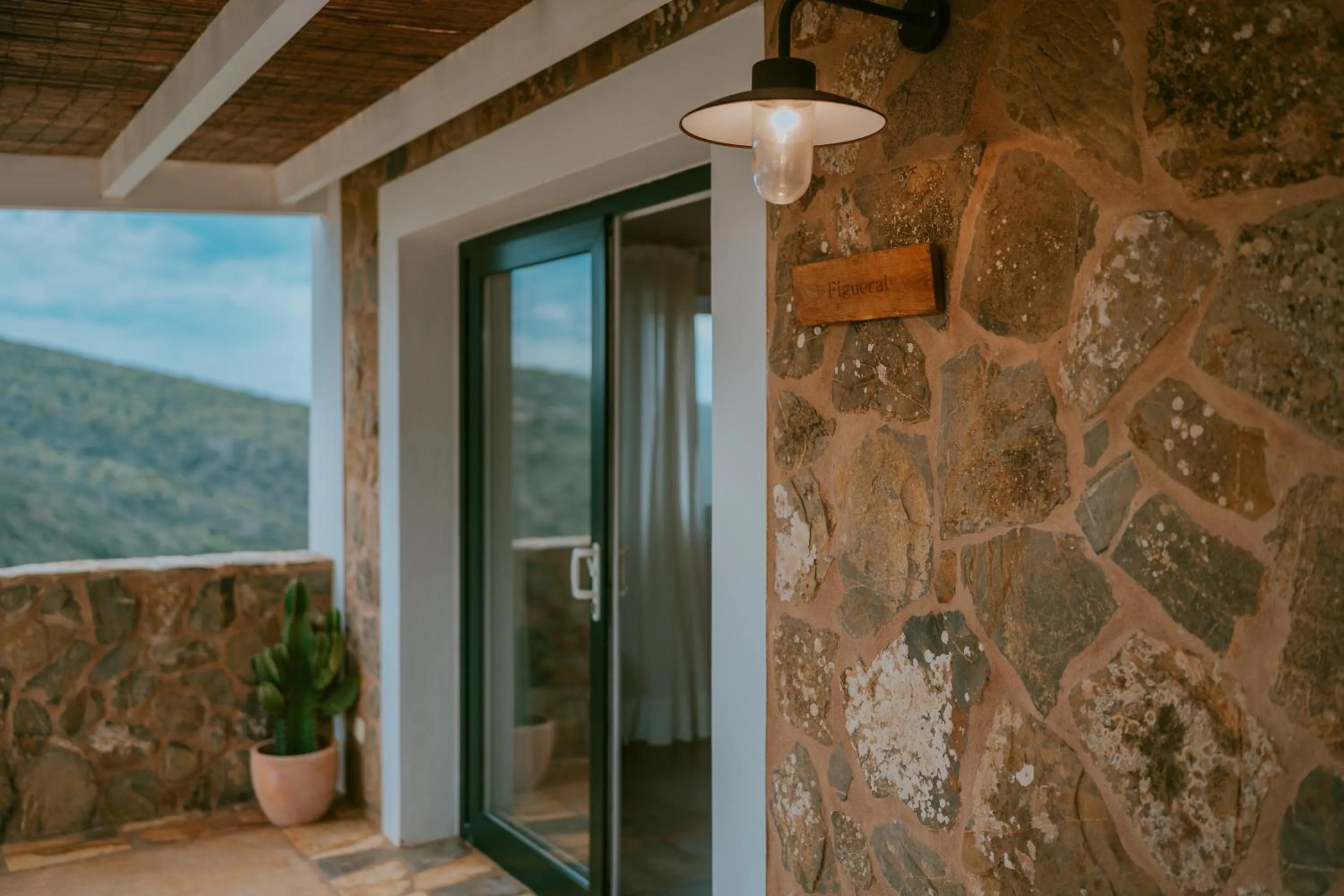 Balcony/Terrace in Agroturismo Son Vives Menorca - Adults Only