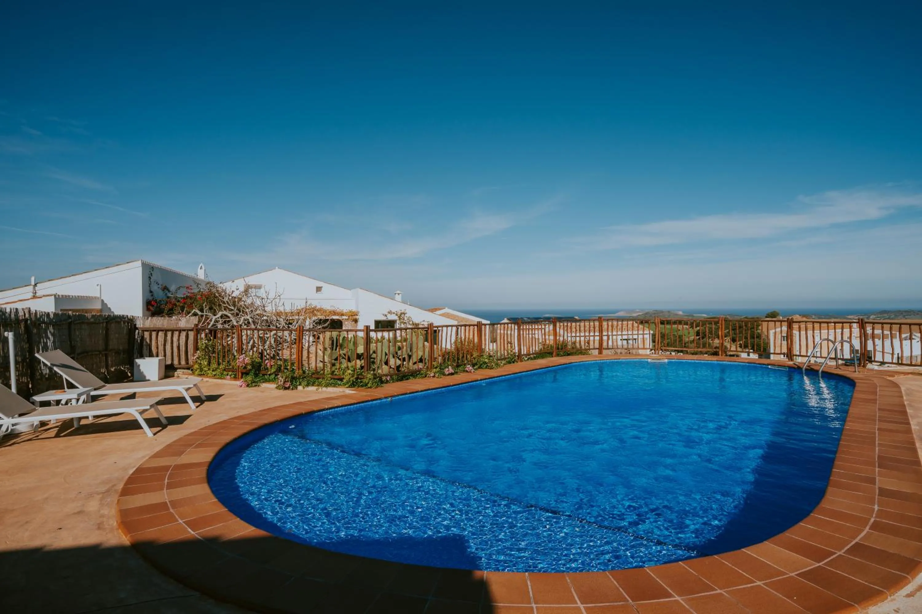 Pool view in Agroturismo Son Vives Menorca - Adults Only