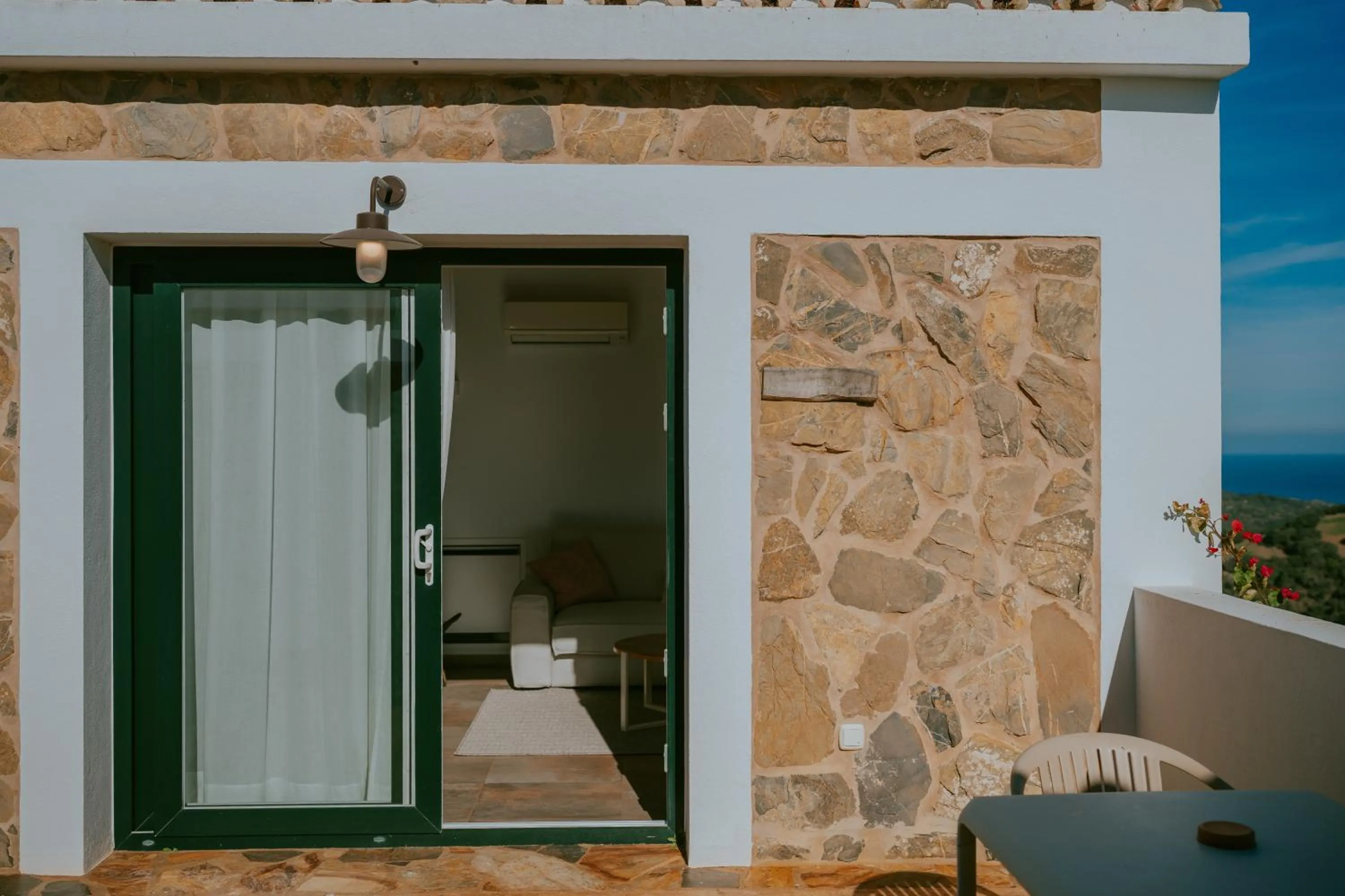 Balcony/Terrace in Agroturismo Son Vives Menorca - Adults Only