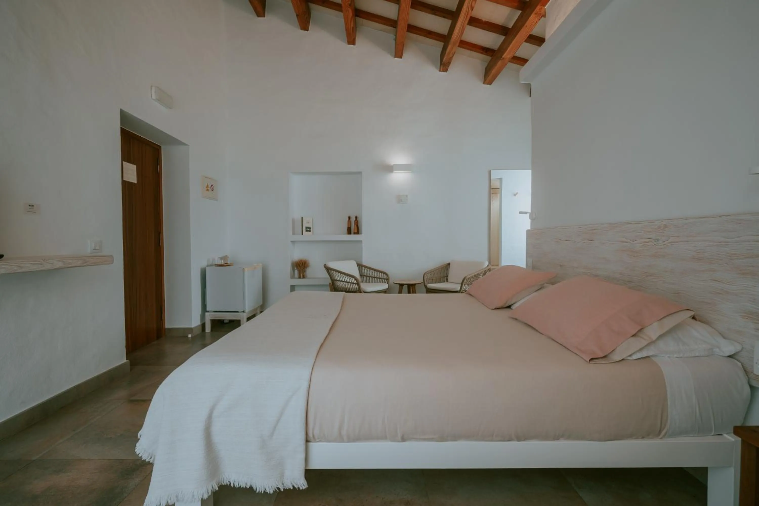 Bed in Agroturismo Son Vives Menorca - Adults Only