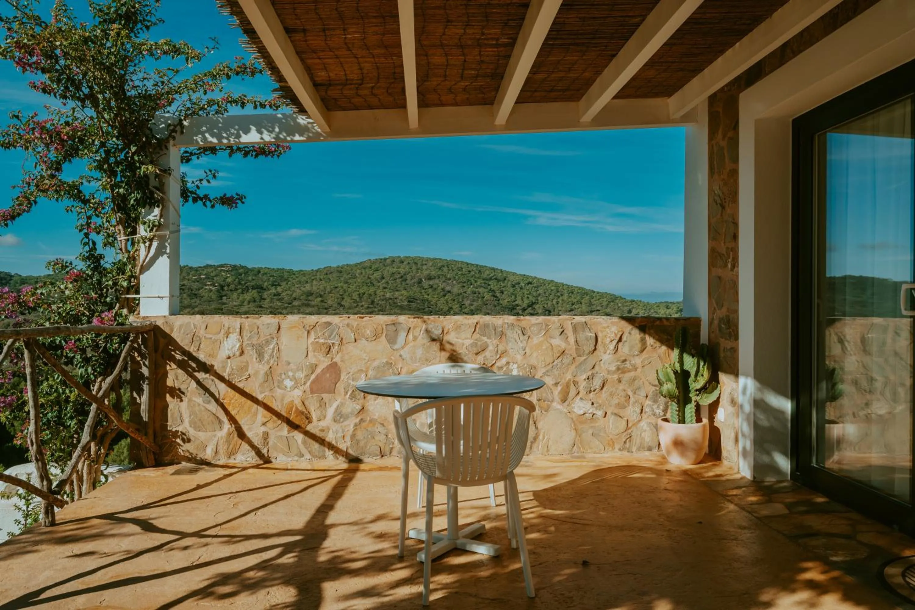 Balcony/Terrace in Agroturismo Son Vives Menorca - Adults Only