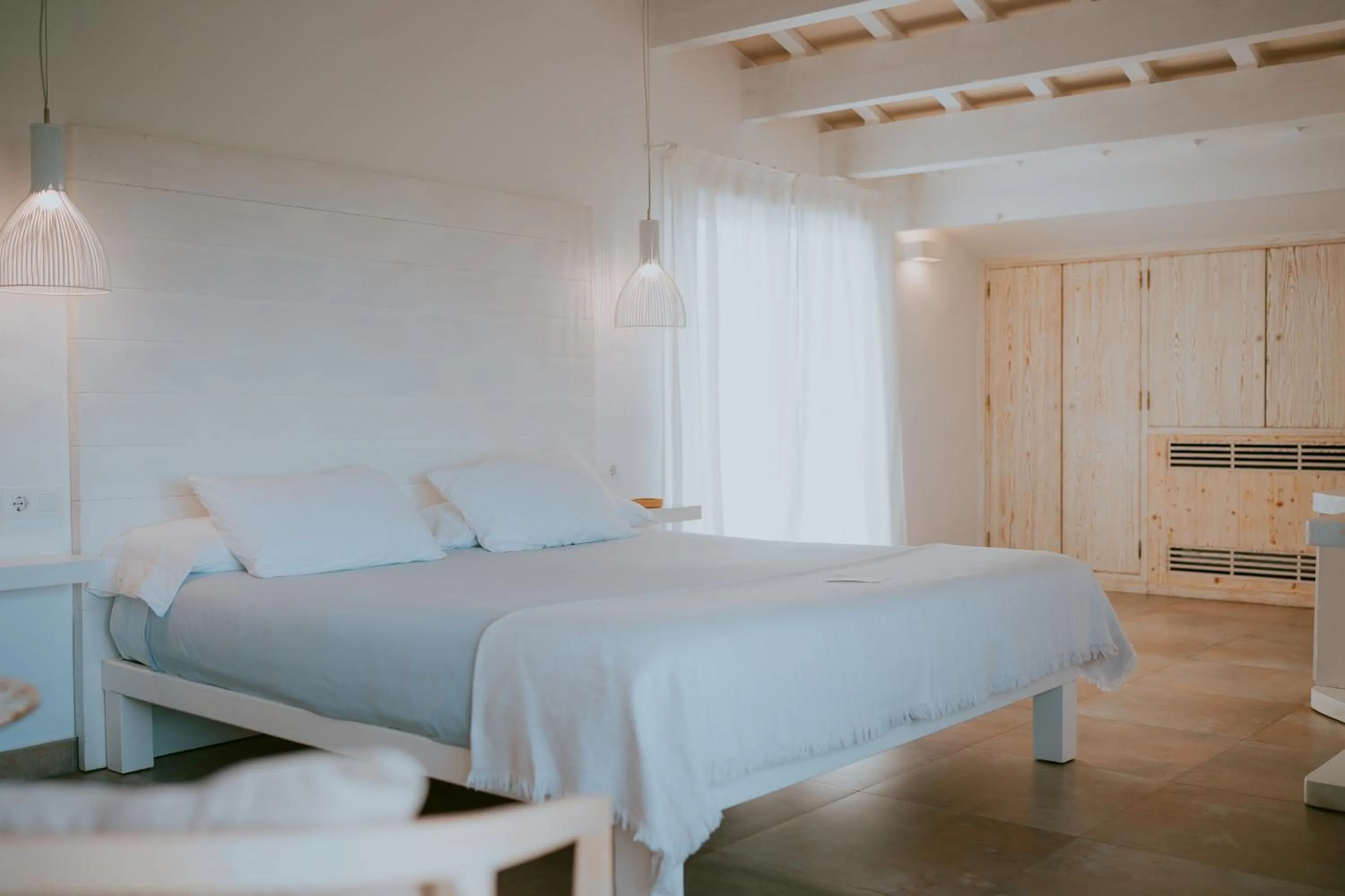 Bed in Agroturismo Son Vives Menorca - Adults Only