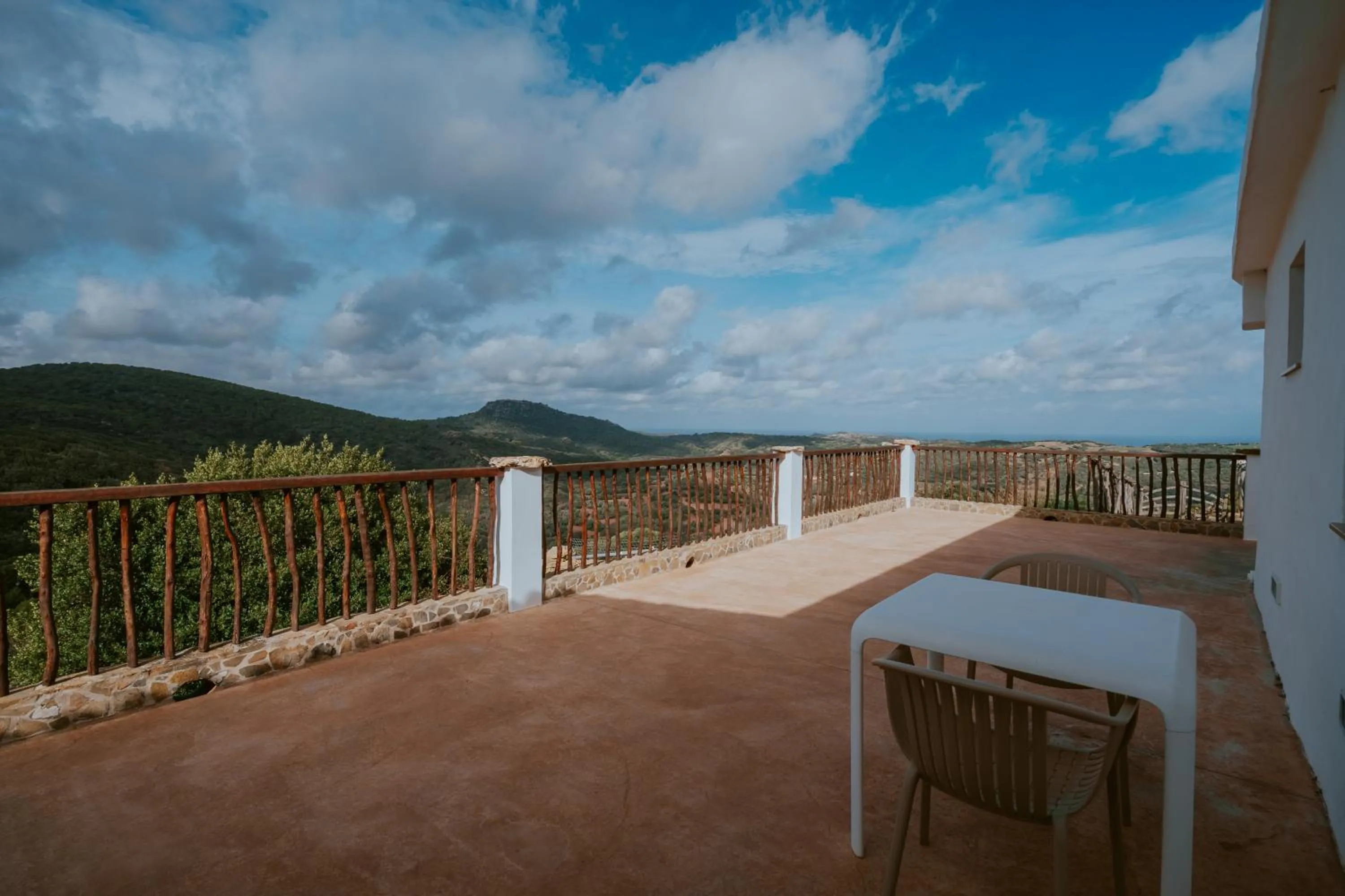 Balcony/Terrace in Agroturismo Son Vives Menorca - Adults Only