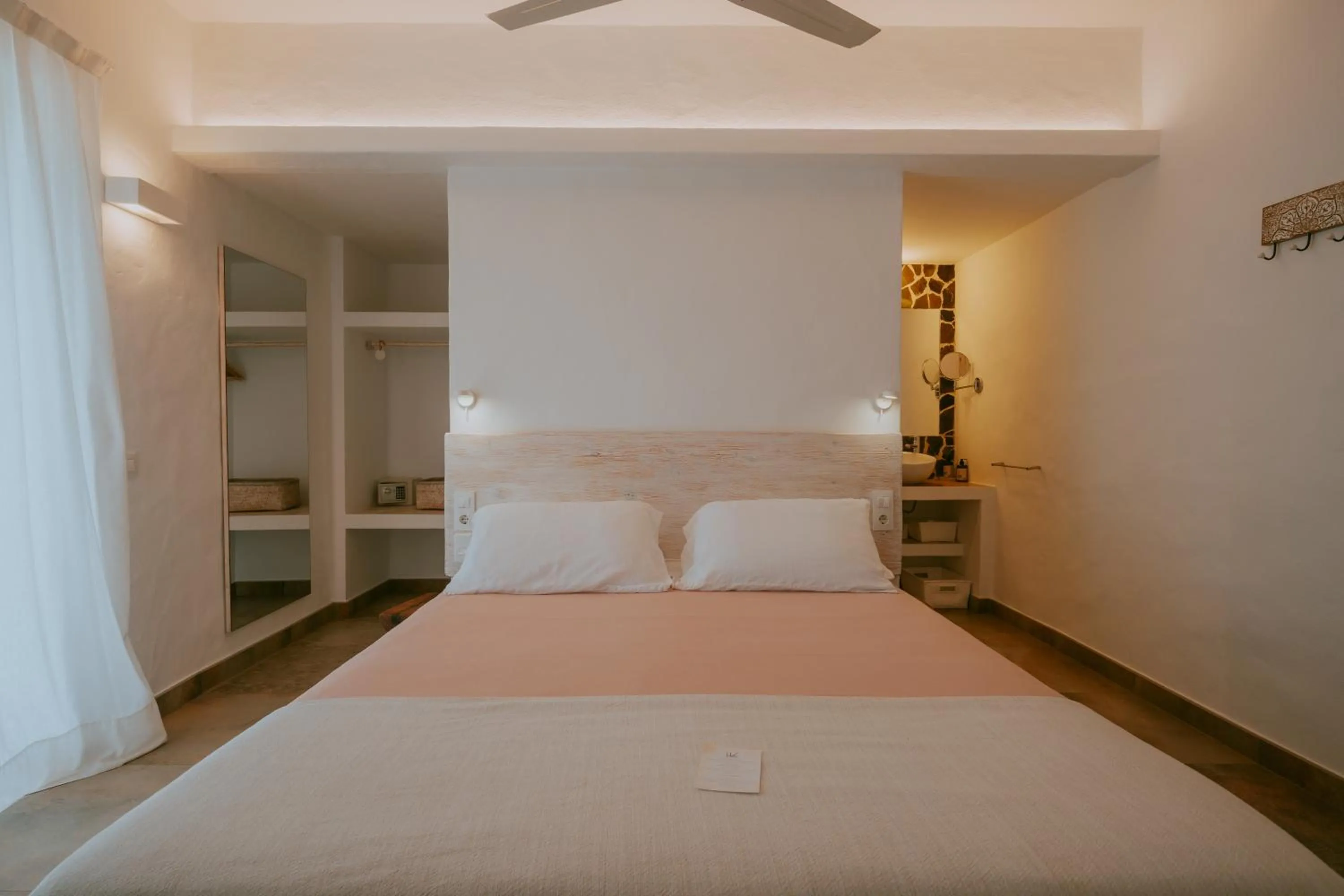 Bed in Agroturismo Son Vives Menorca - Adults Only