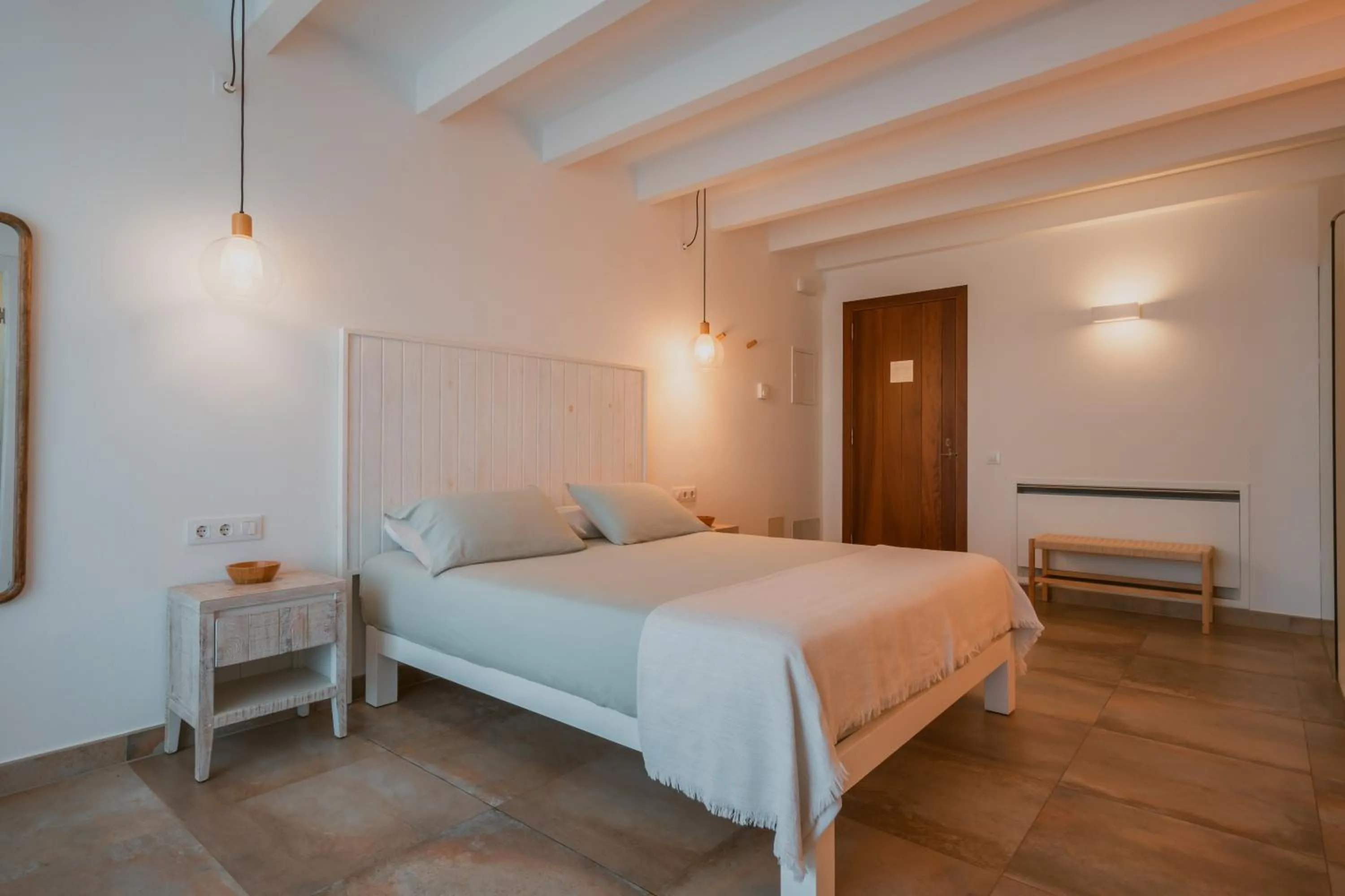 Photo of the whole room, Bed in Agroturismo Son Vives Menorca - Adults Only