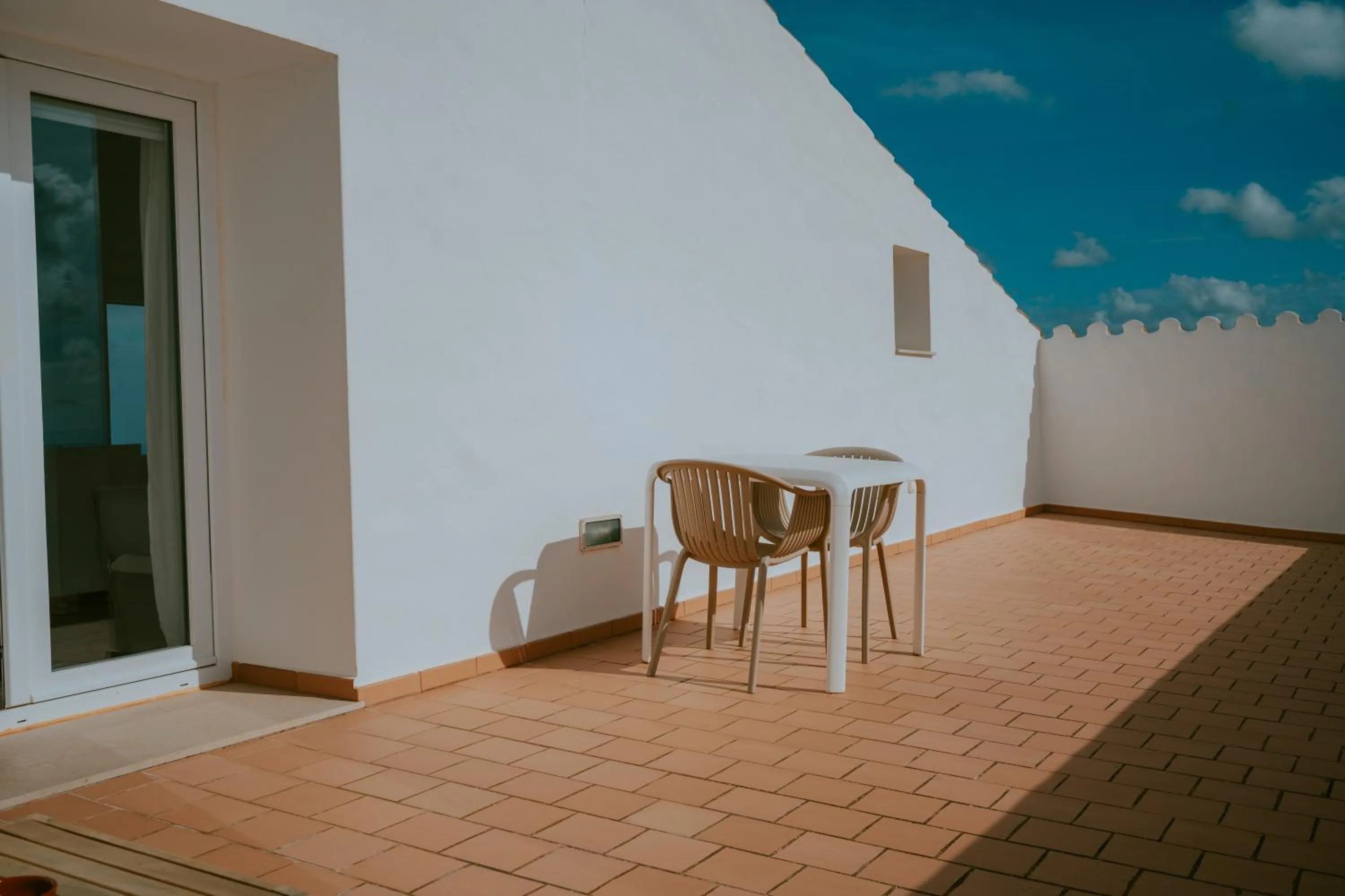 Balcony/Terrace in Agroturismo Son Vives Menorca - Adults Only