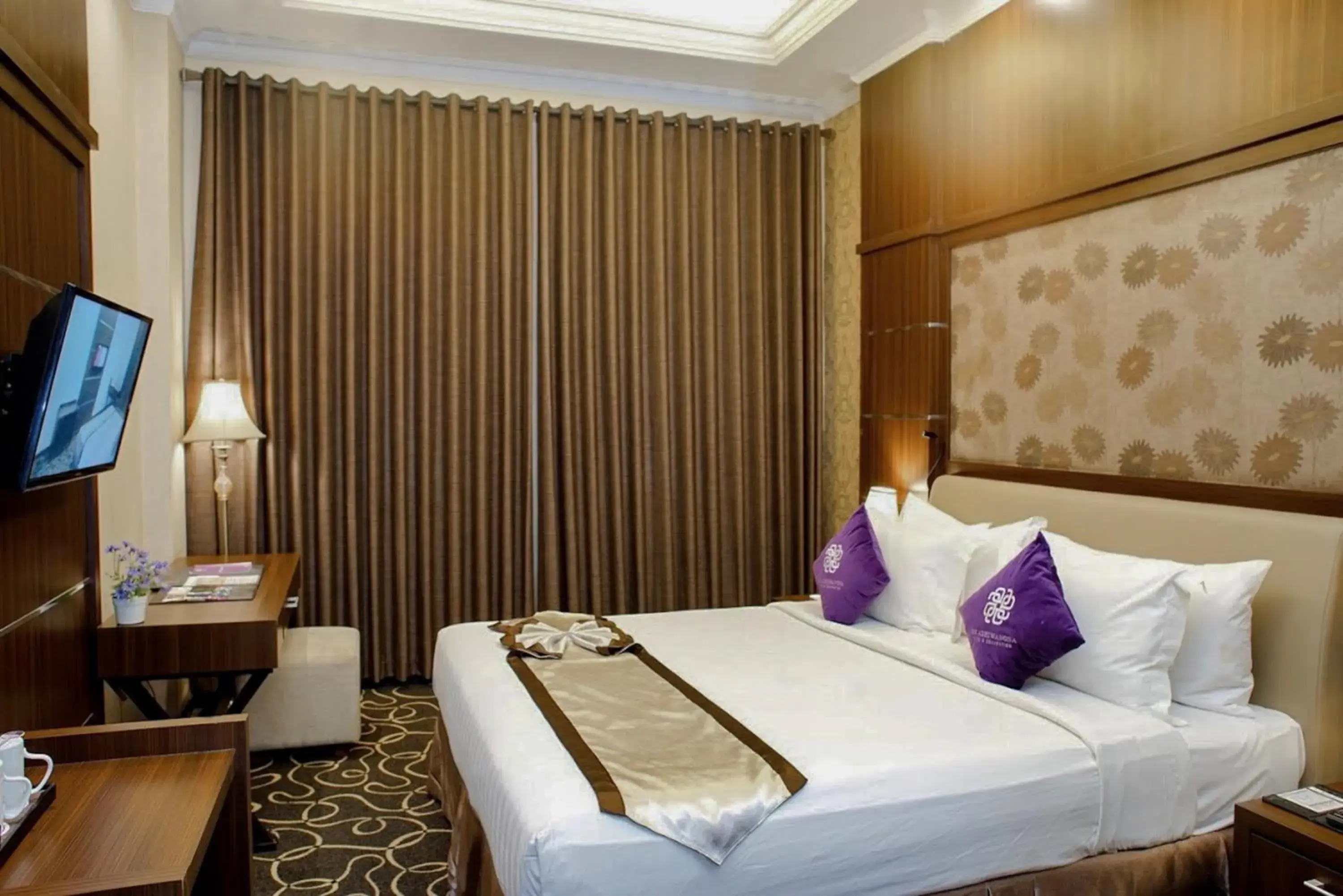 Superior Twin Room in Adhiwangsa Hotel Superior Twin Room in Adhiwangsa Hotel