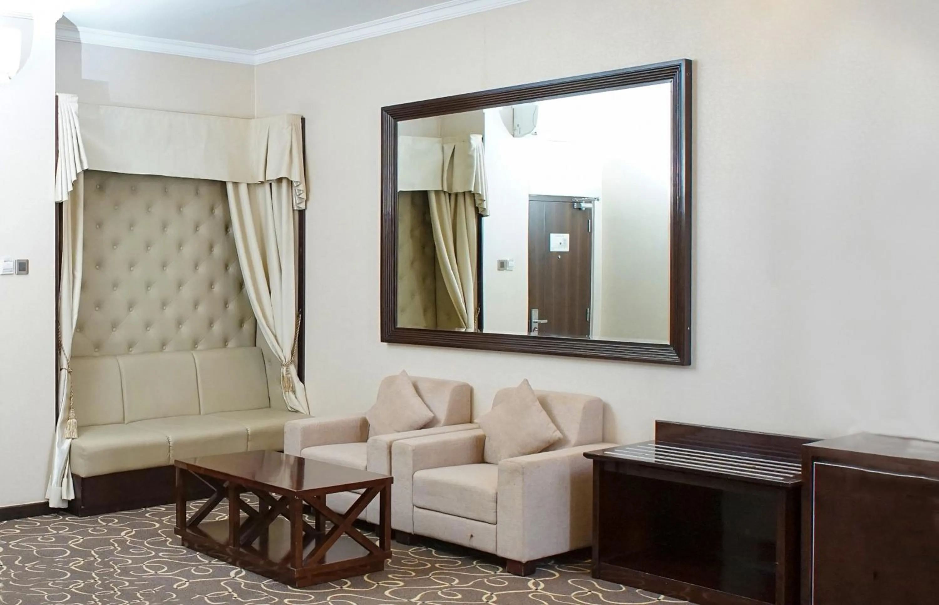 Seating area in Adhiwangsa Hotel