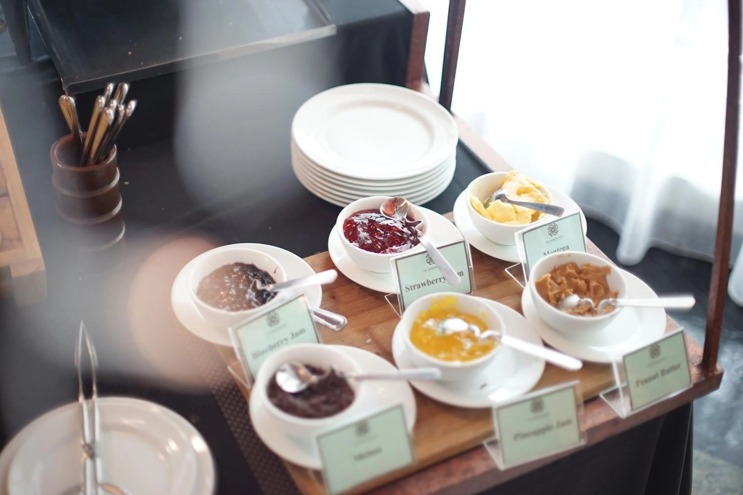 Buffet breakfast in Adhiwangsa Hotel