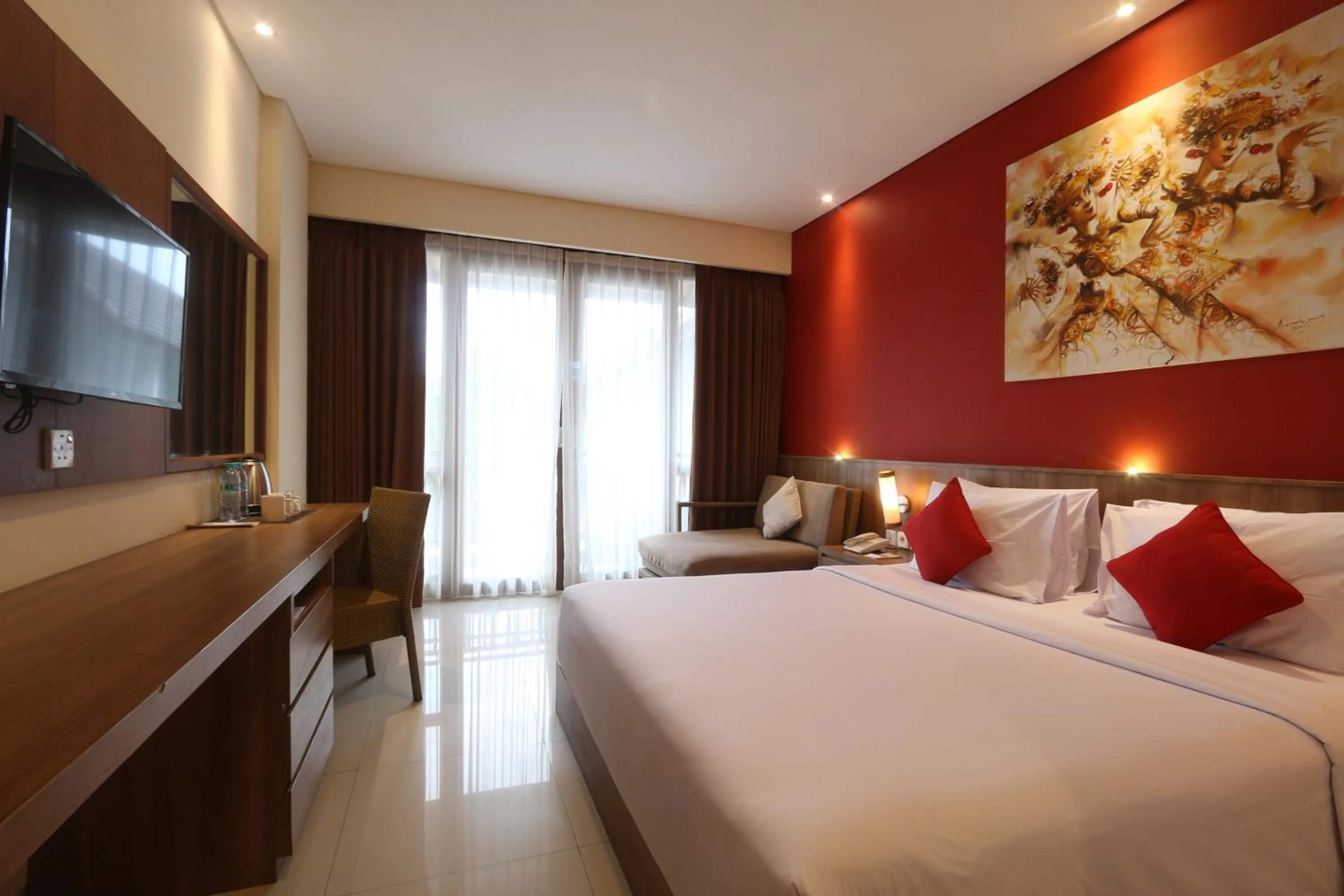 Bedroom, Bed in Grand La Walon Hotel
