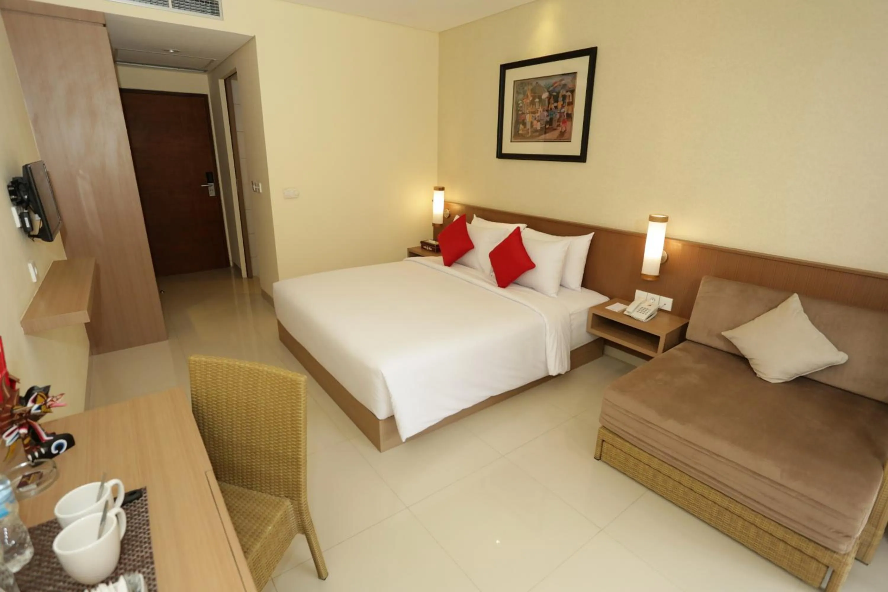 Bedroom, Bed in Grand La Walon Hotel