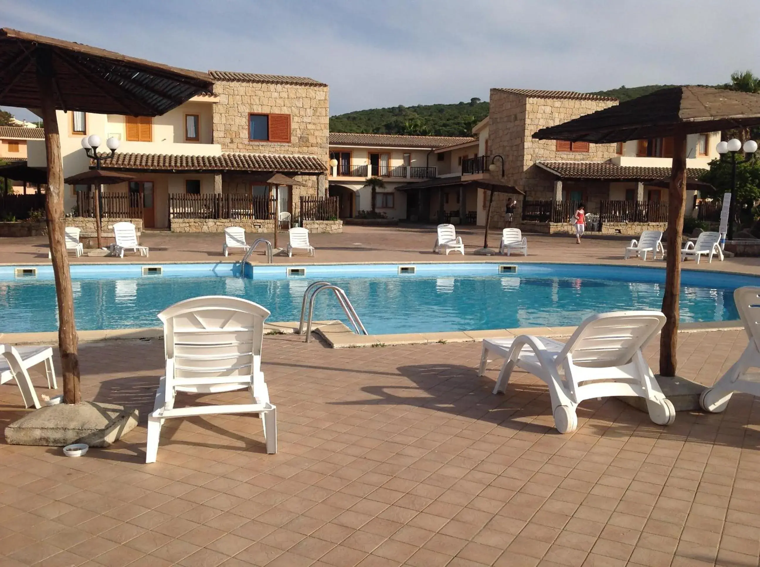 Pool view in Club Esse Residence Capo D'orso Pool view in Club Esse Residence Capo D'orso