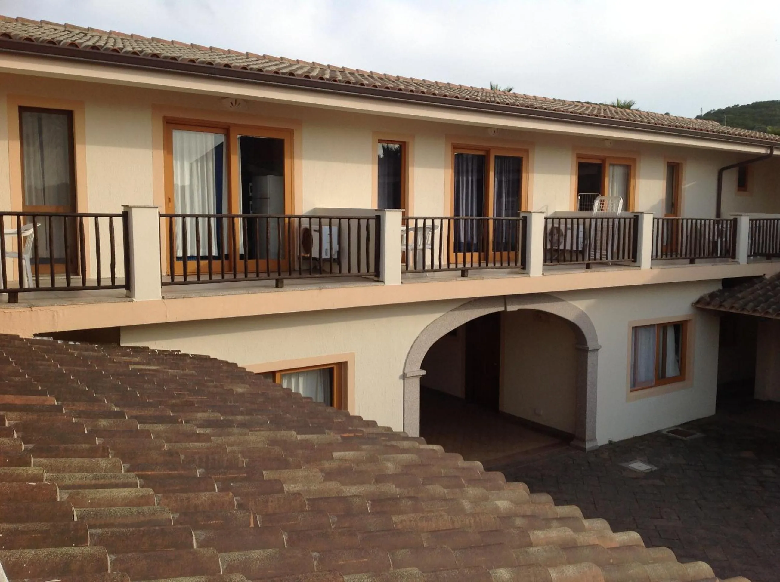 Patio in Club Esse Residence Capo D'orso