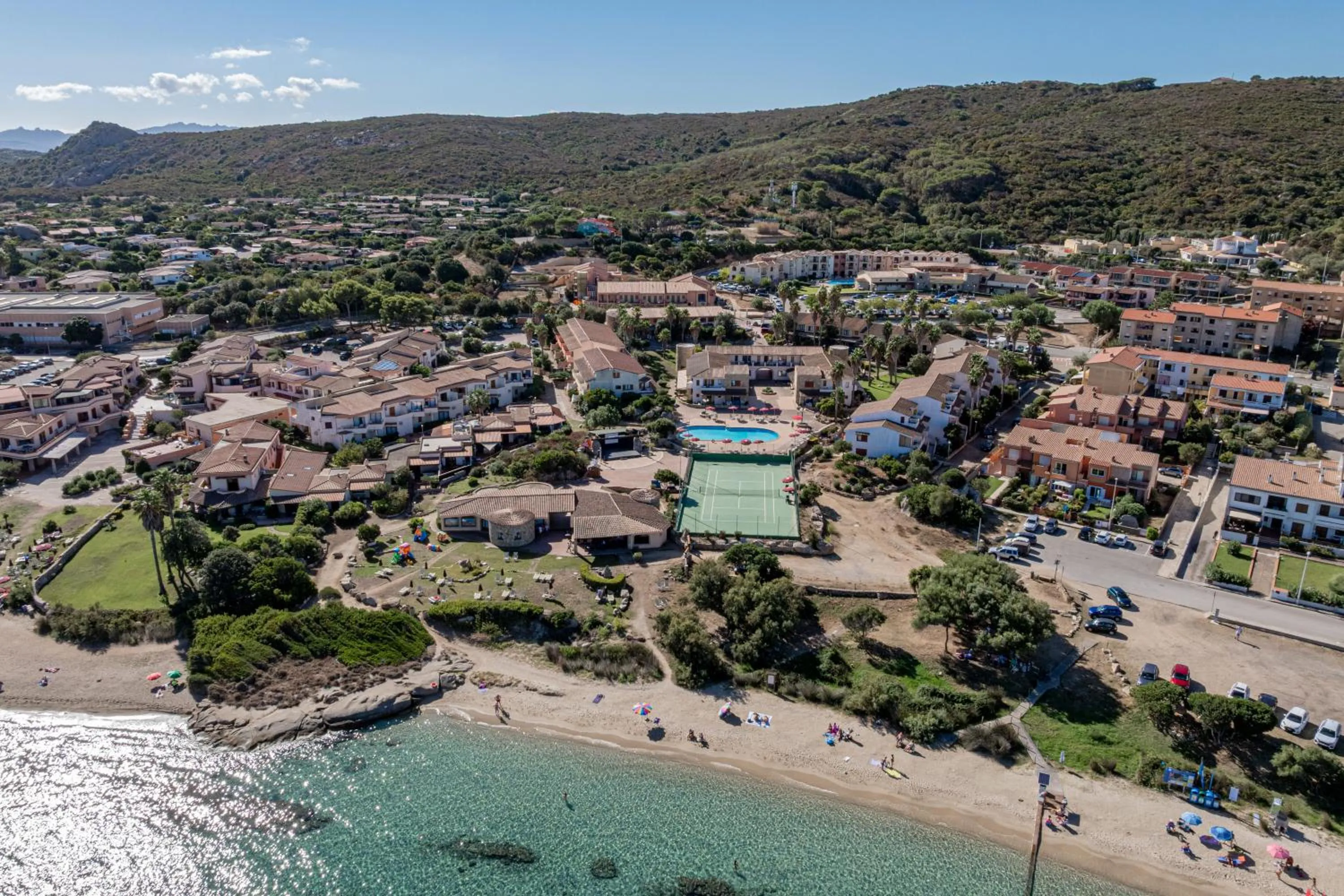 Bird's eye view in Club Esse Residence Capo D'orso