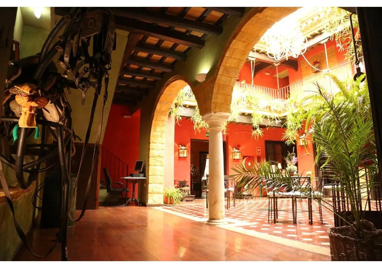 Patio in La Casona de Calderón Gastronomic & Boutique Hotel