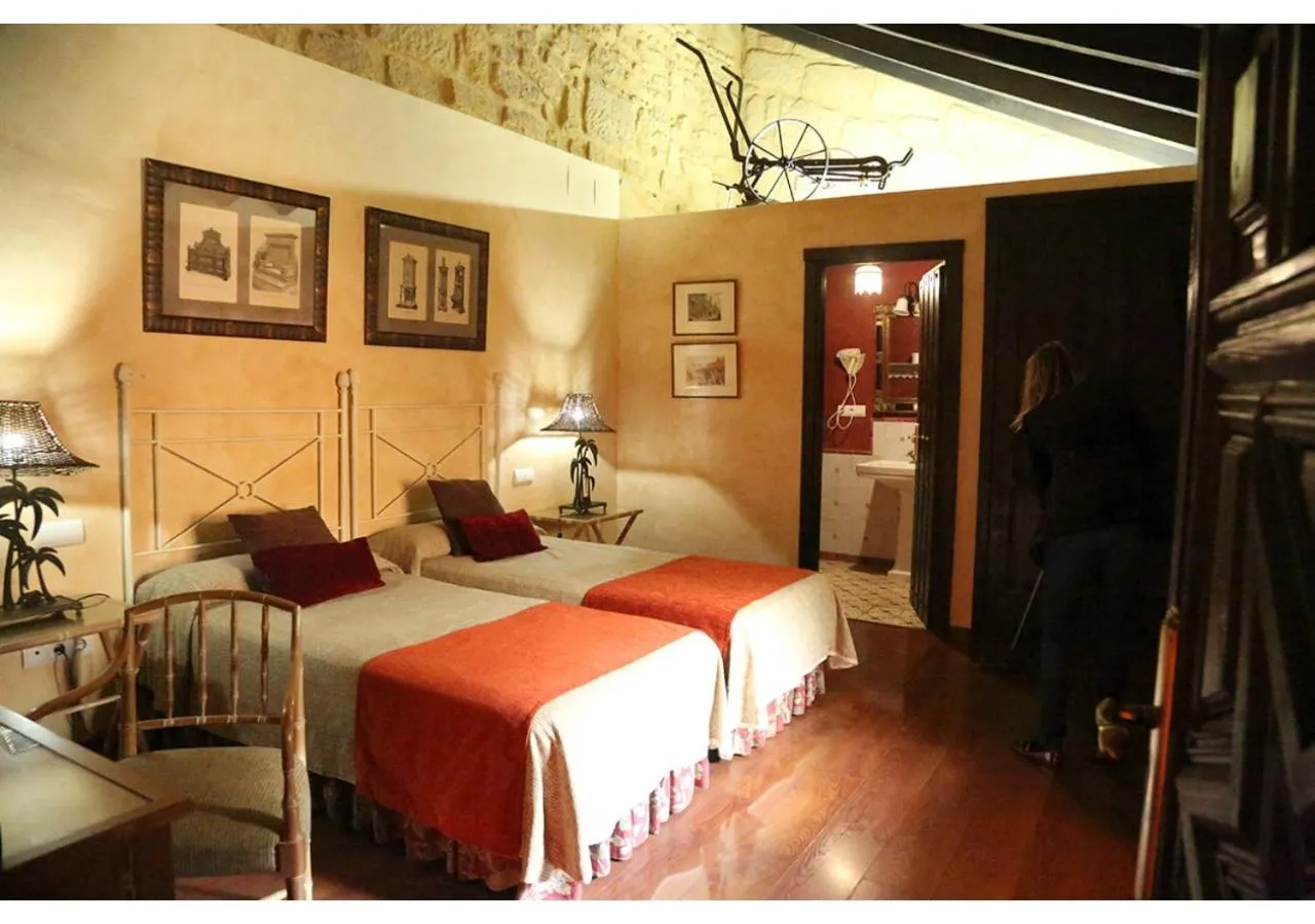 Decorative detail, Bed in La Casona de Calderón Gastronomic & Boutique Hotel