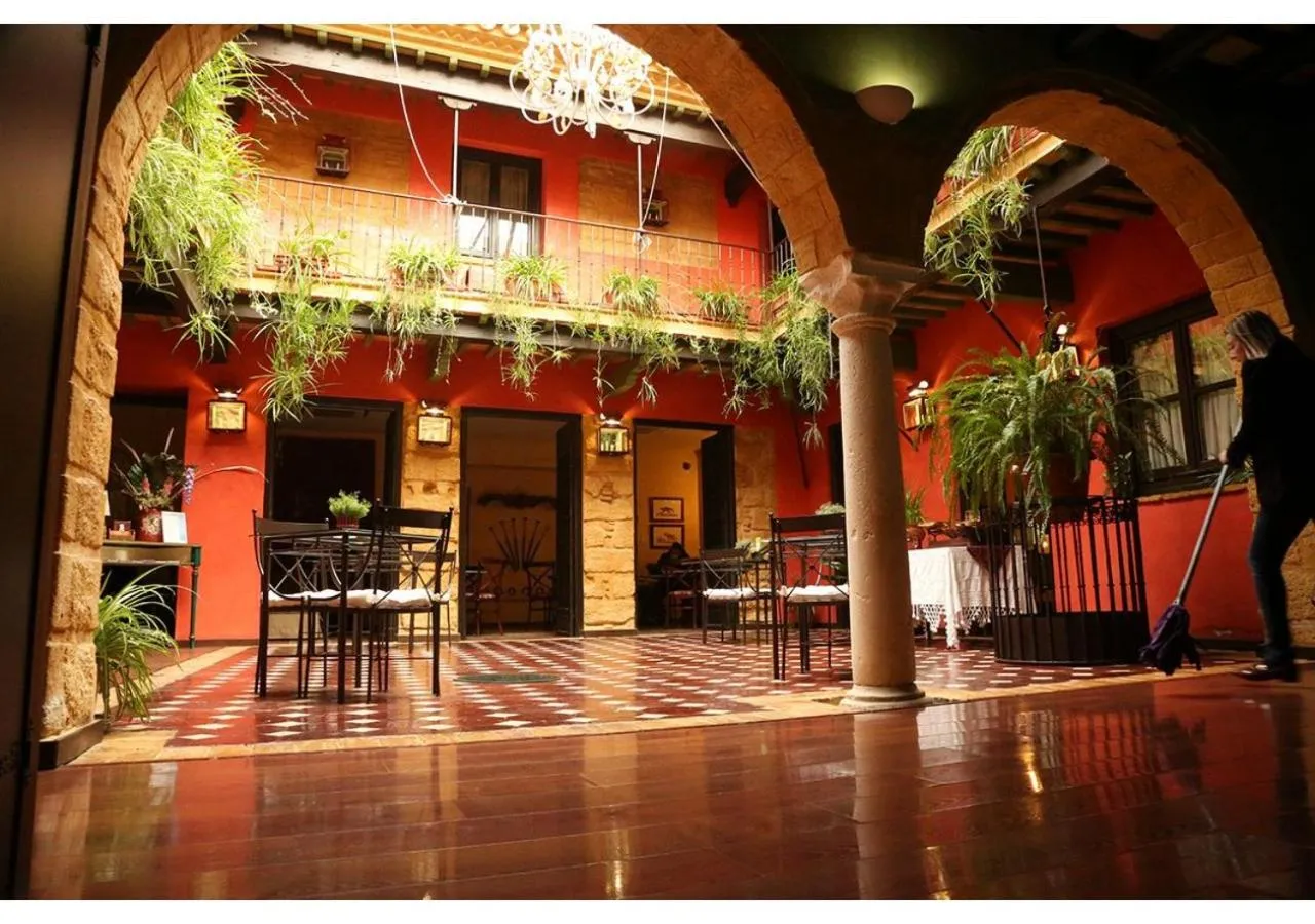 Patio in La Casona de Calderón Gastronomic & Boutique Hotel