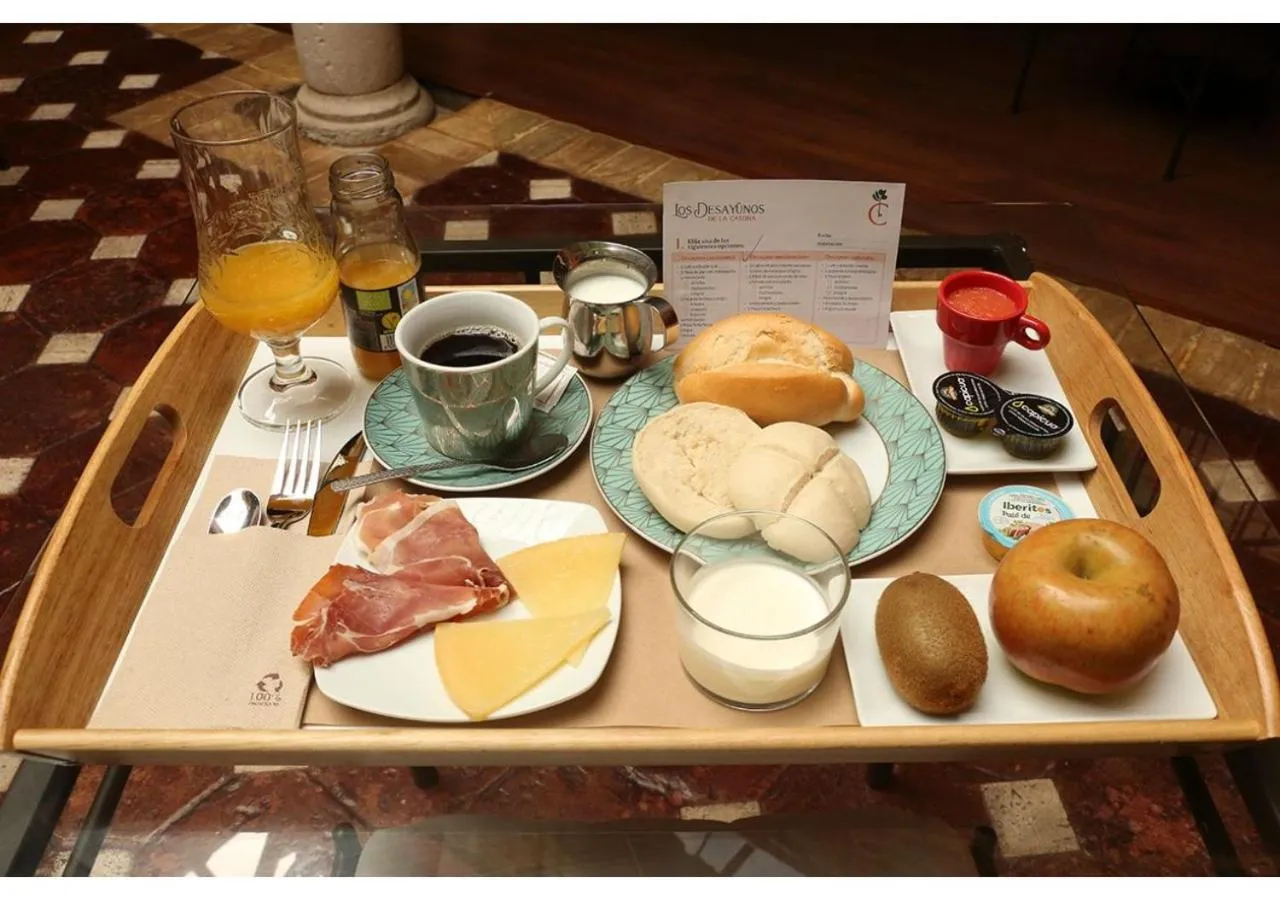 Breakfast in La Casona de Calderón Gastronomic & Boutique Hotel