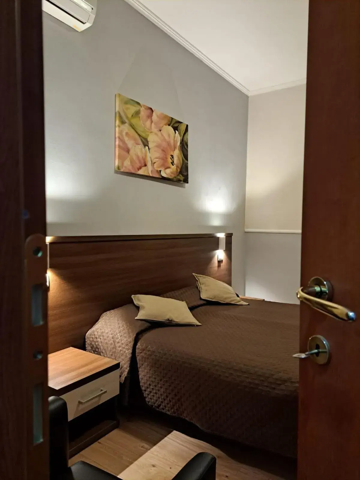 Bed in Hotel Leone Bed in Hotel Leone