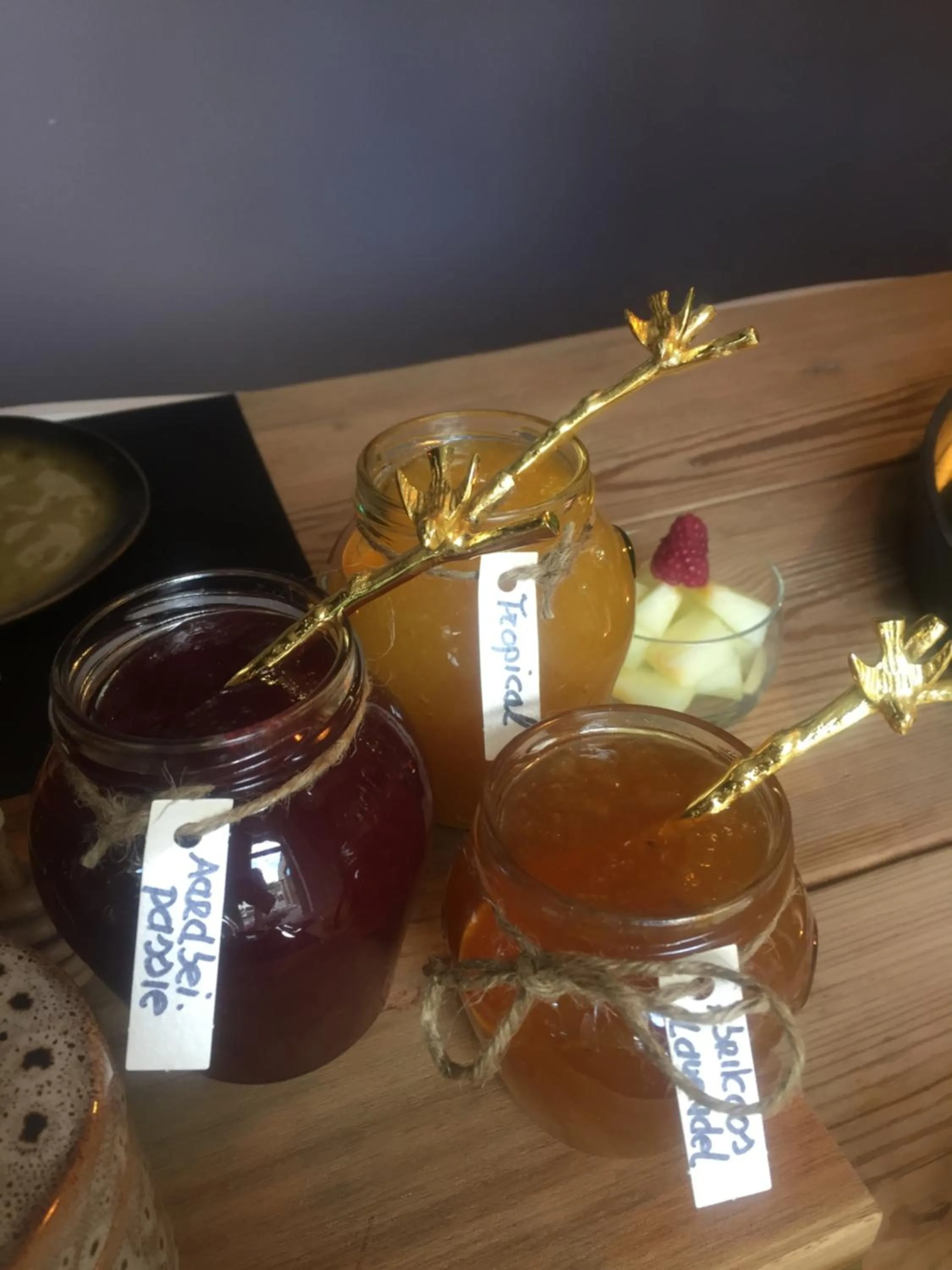 Continental breakfast in B&B Sixteen