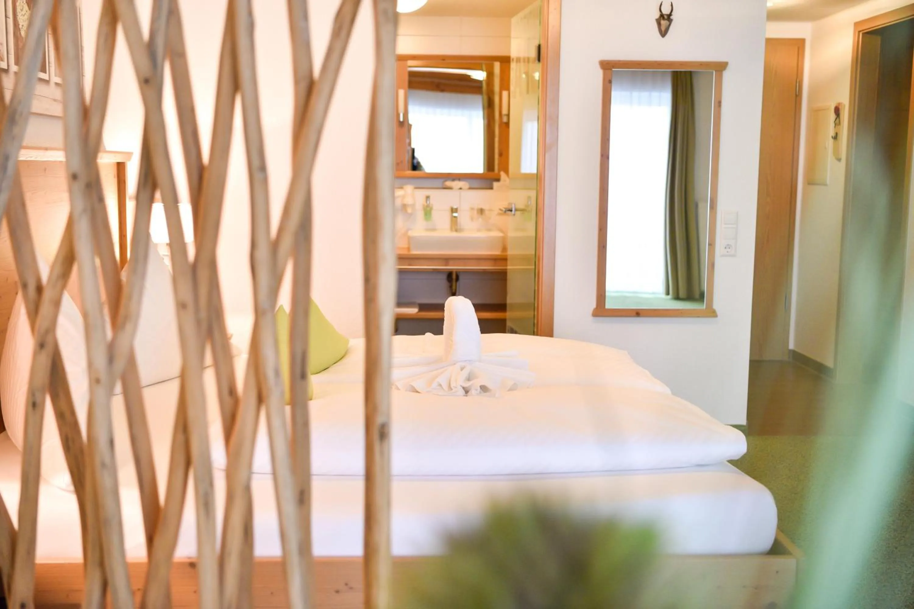 Photo of the whole room, Bed in Burg Hotel Feldberg