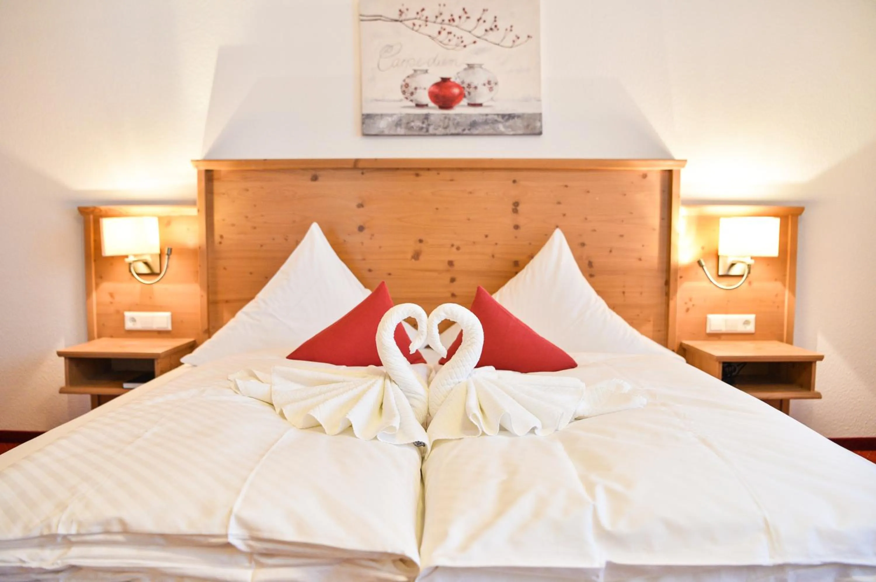 Bed in Burg Hotel Feldberg