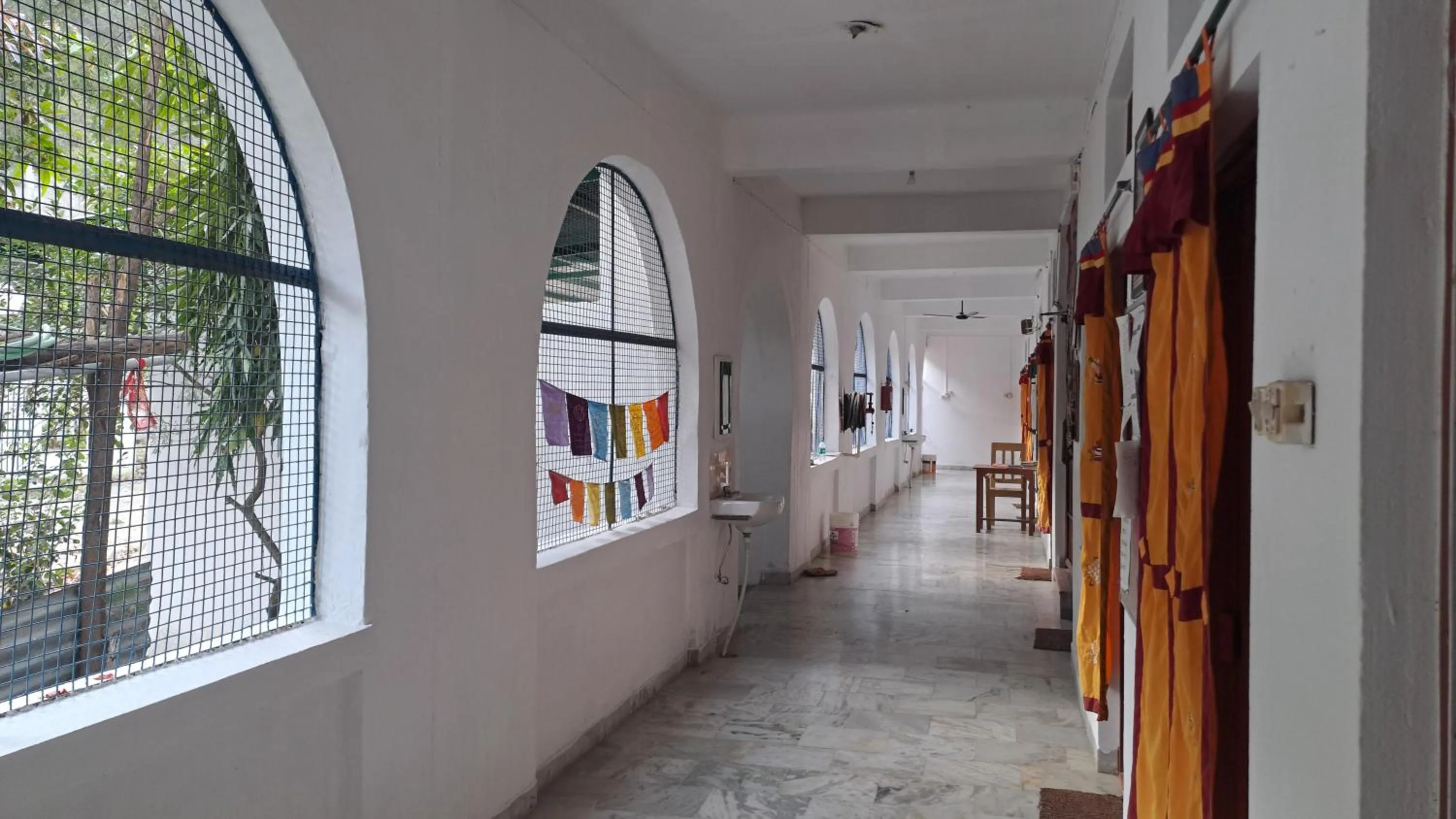 Property building in Swami Samarpan Ashram