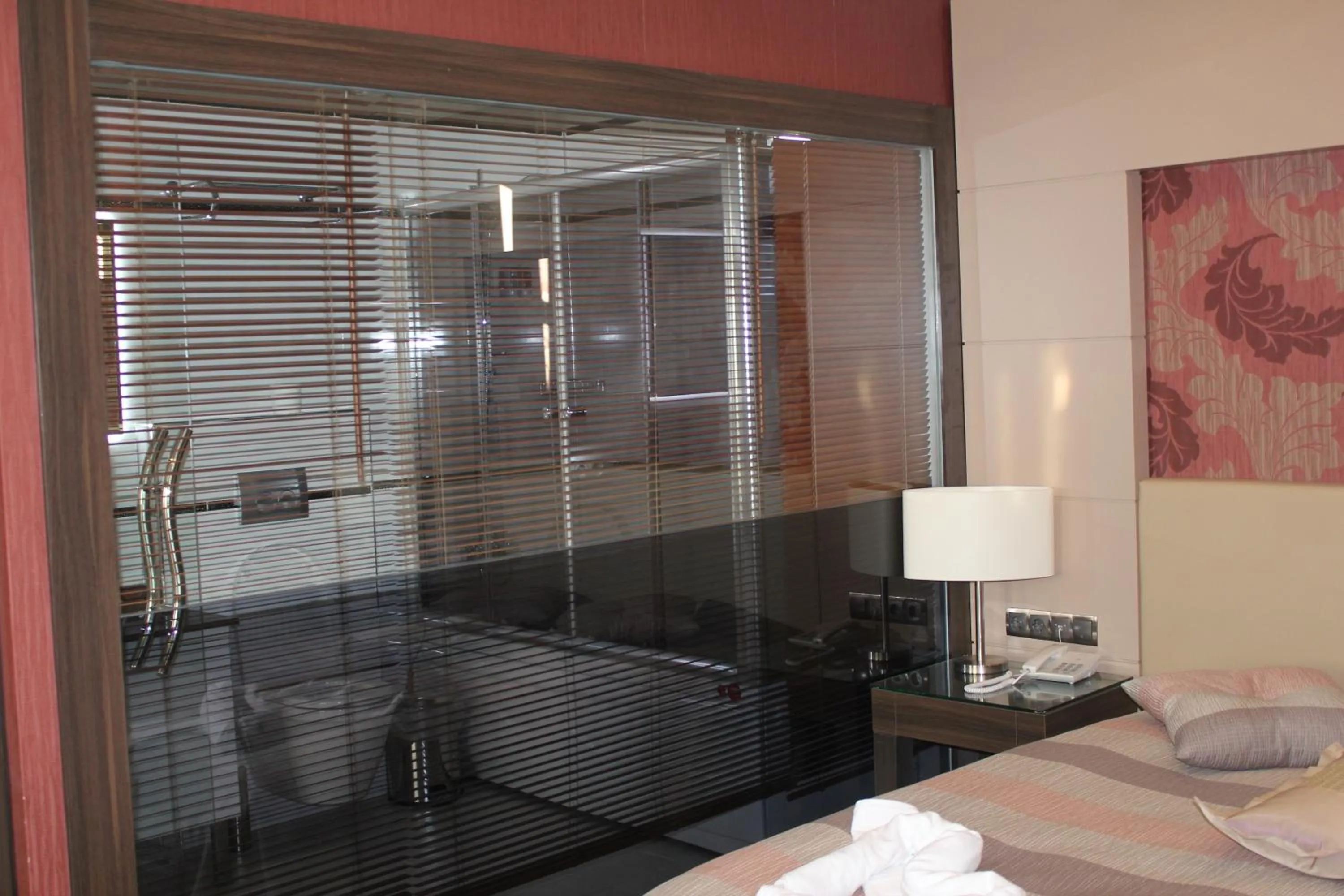 Shower, Bed in Prens Hotel