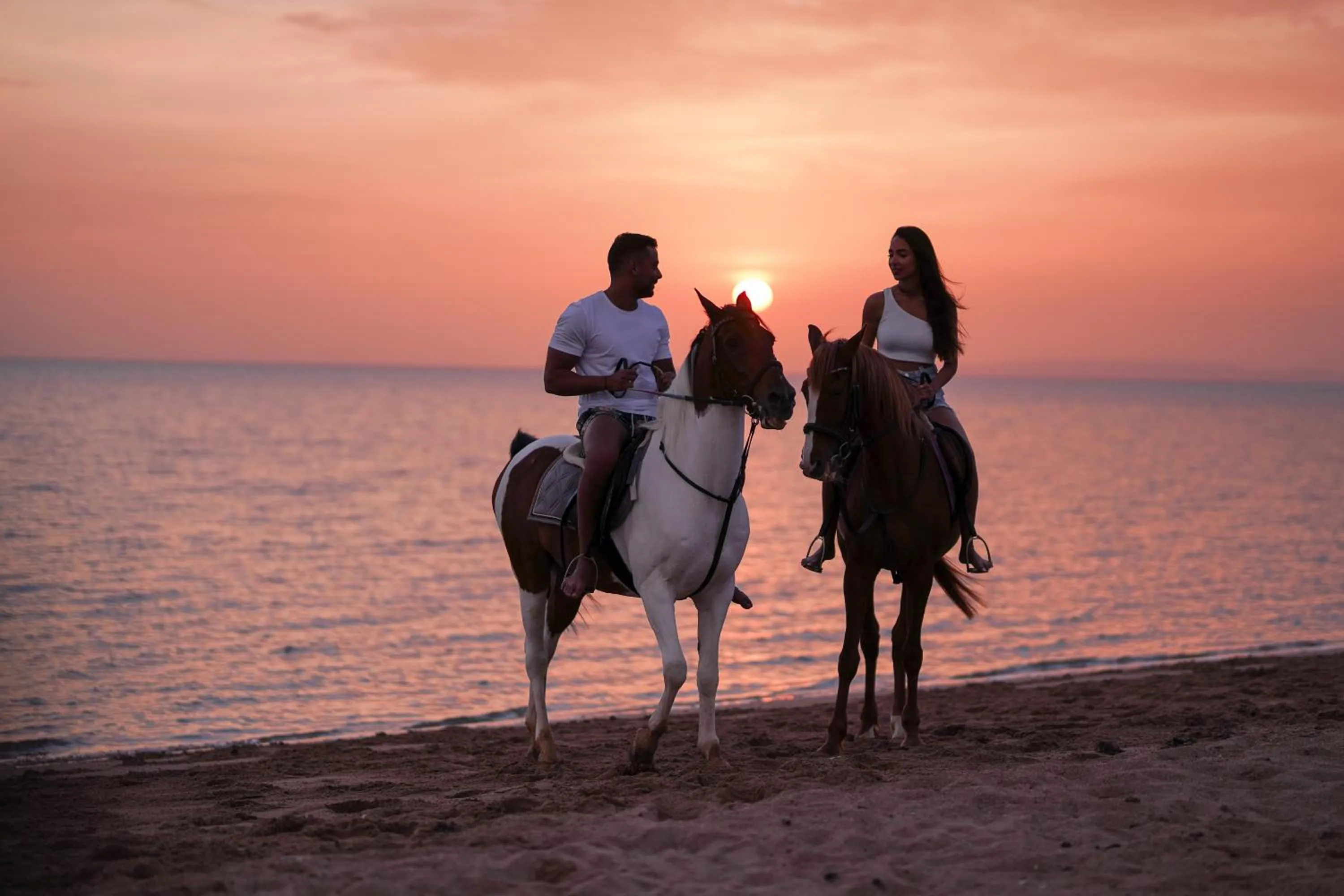 Horse-riding in Ali Pasha Hotel