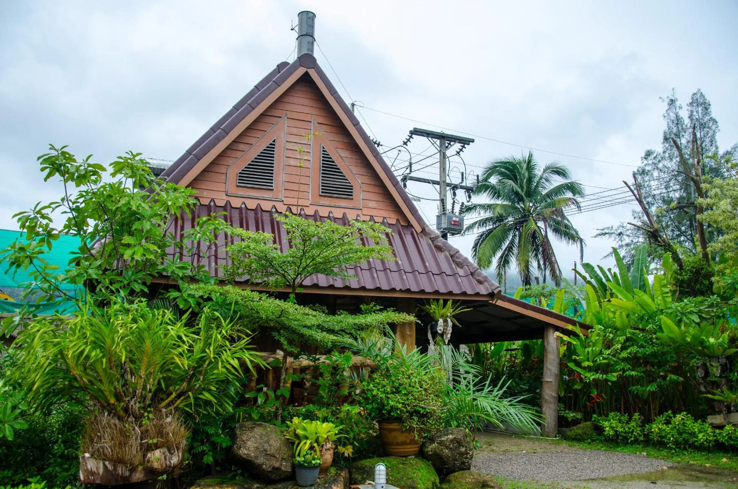 Garden view in Daranee Resort