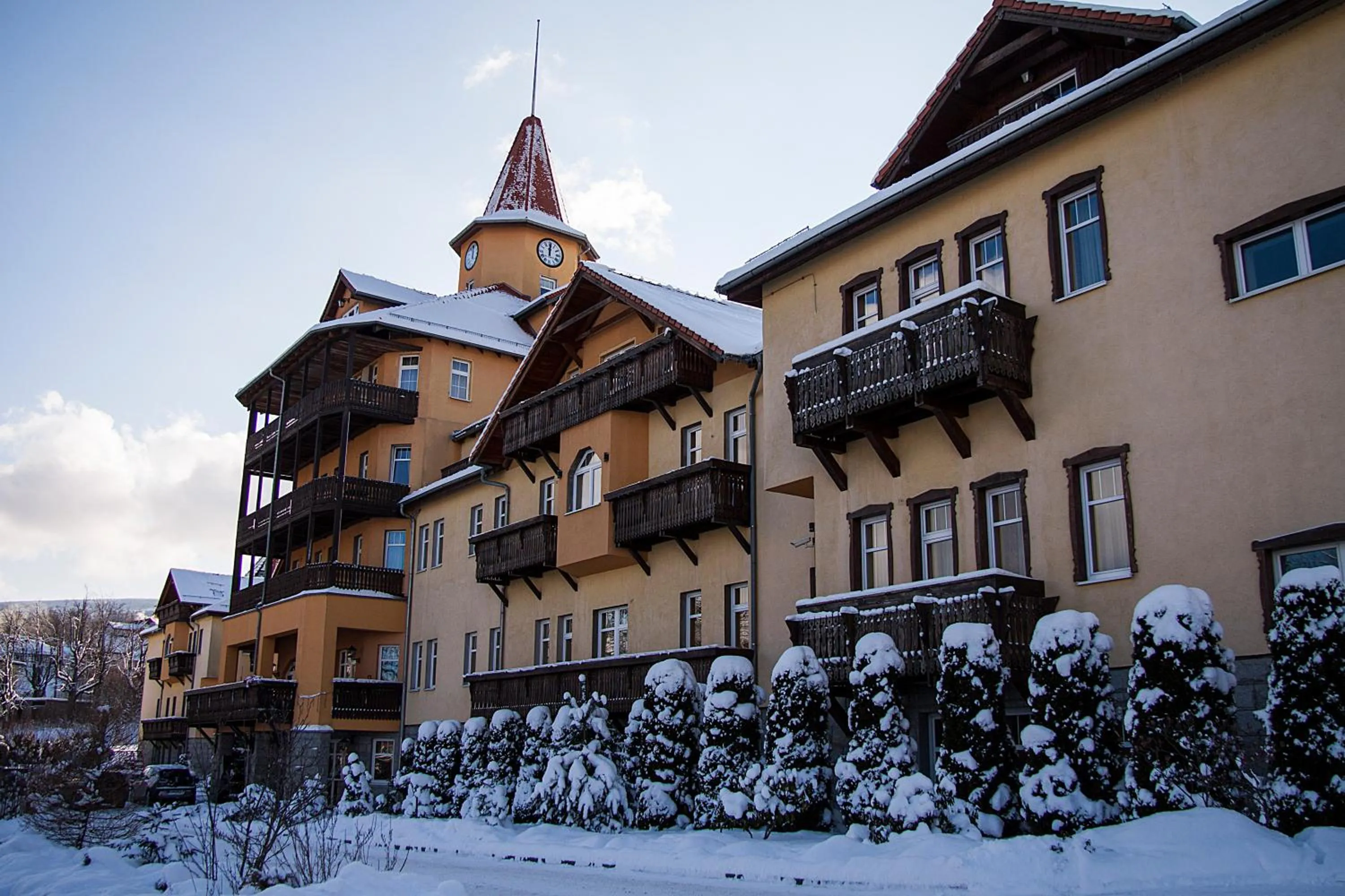 Facade/entrance in St Lukas Medical & SPA