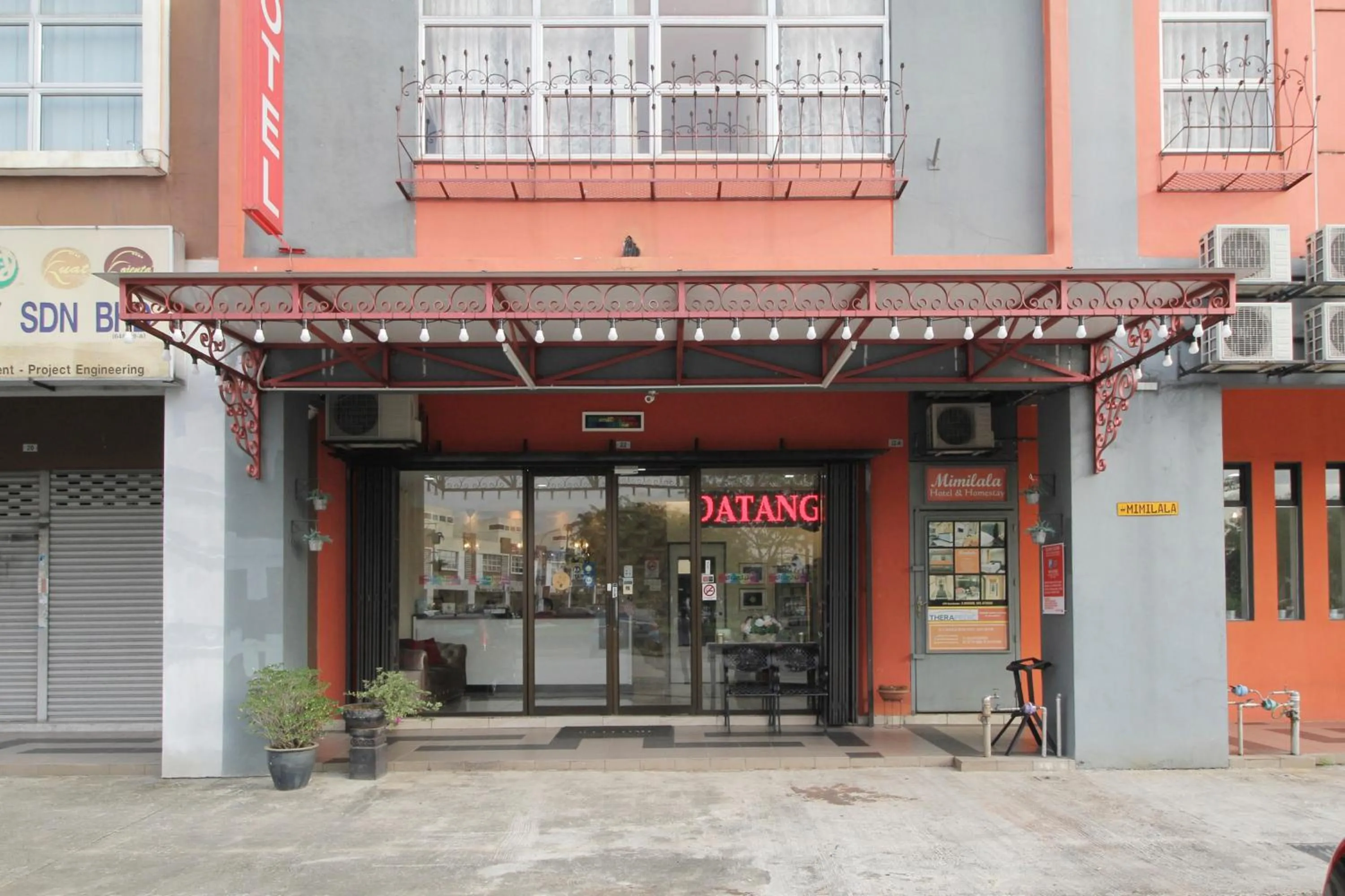 Facade/entrance in Mimilala Hotel @ i-City, Shah Alam