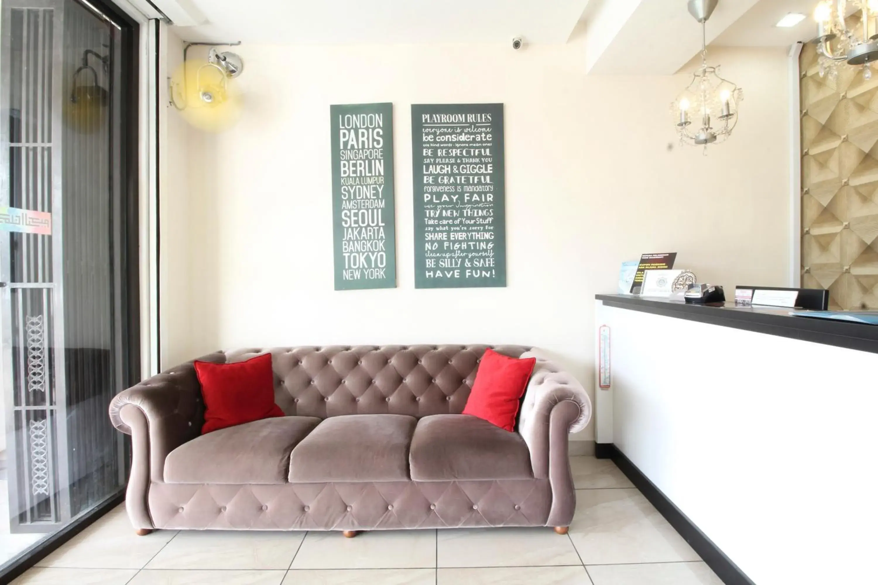 Lobby or reception in Mimilala Hotel @ i-City, Shah Alam Lobby or reception in Mimilala Hotel @ i-City, Shah Alam