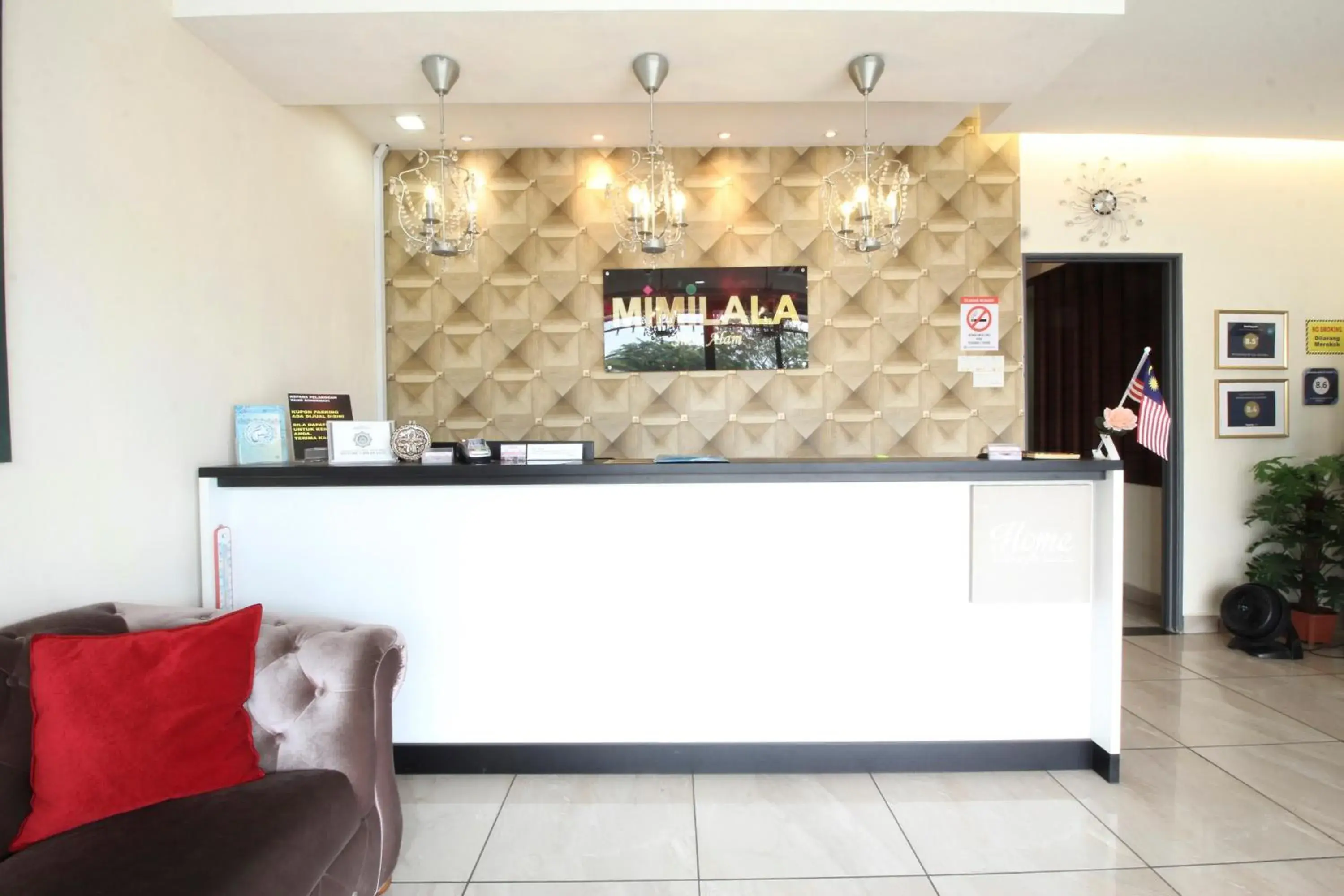 Lobby or reception in Mimilala Hotel @ i-City, Shah Alam Lobby or reception in Mimilala Hotel @ i-City, Shah Alam