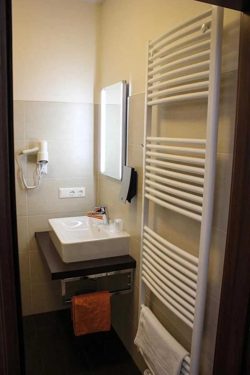 Toilet in Hotel Rosenhof Garni