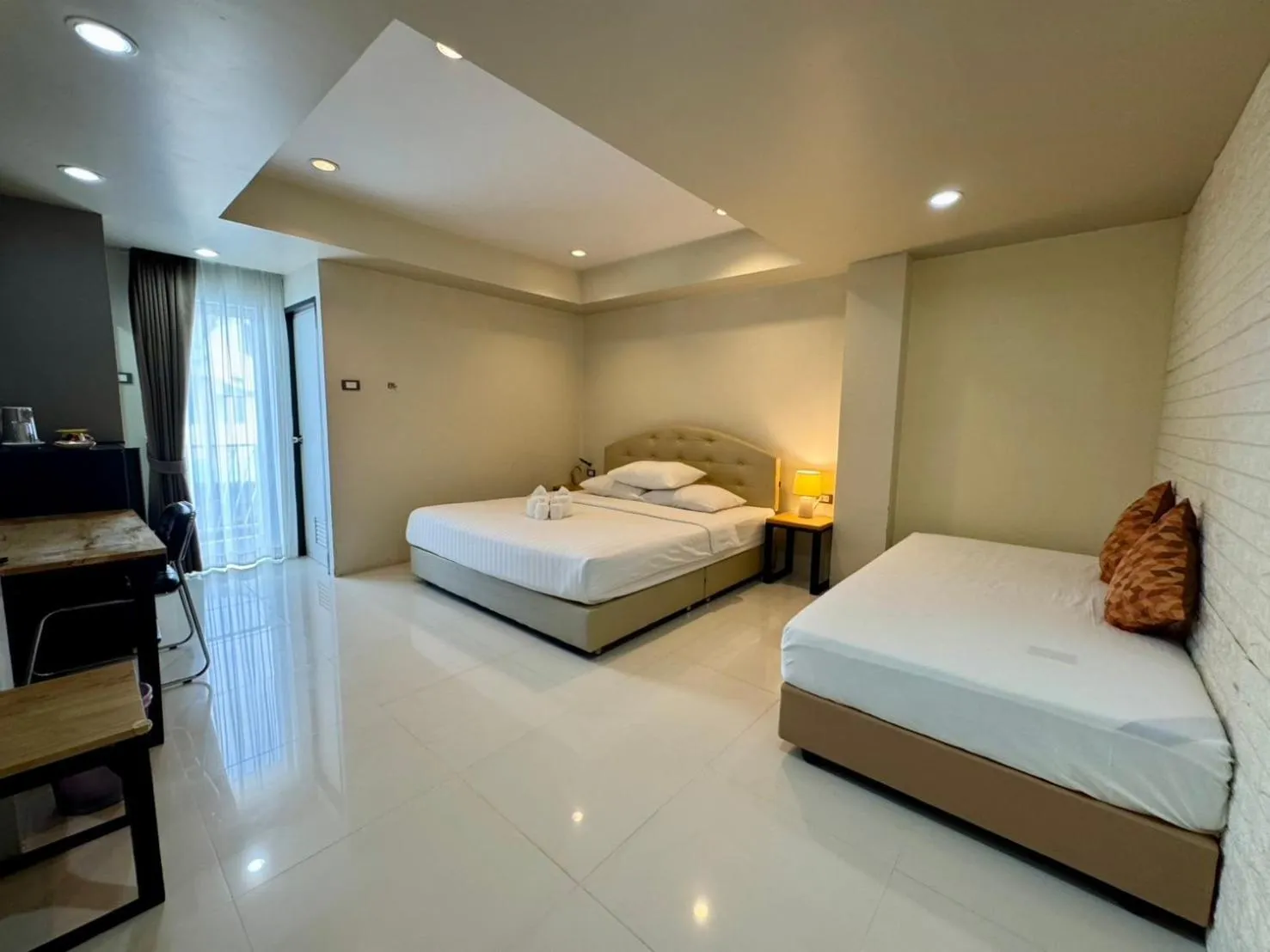 Bed in Le Neuf Nakorn Lampang