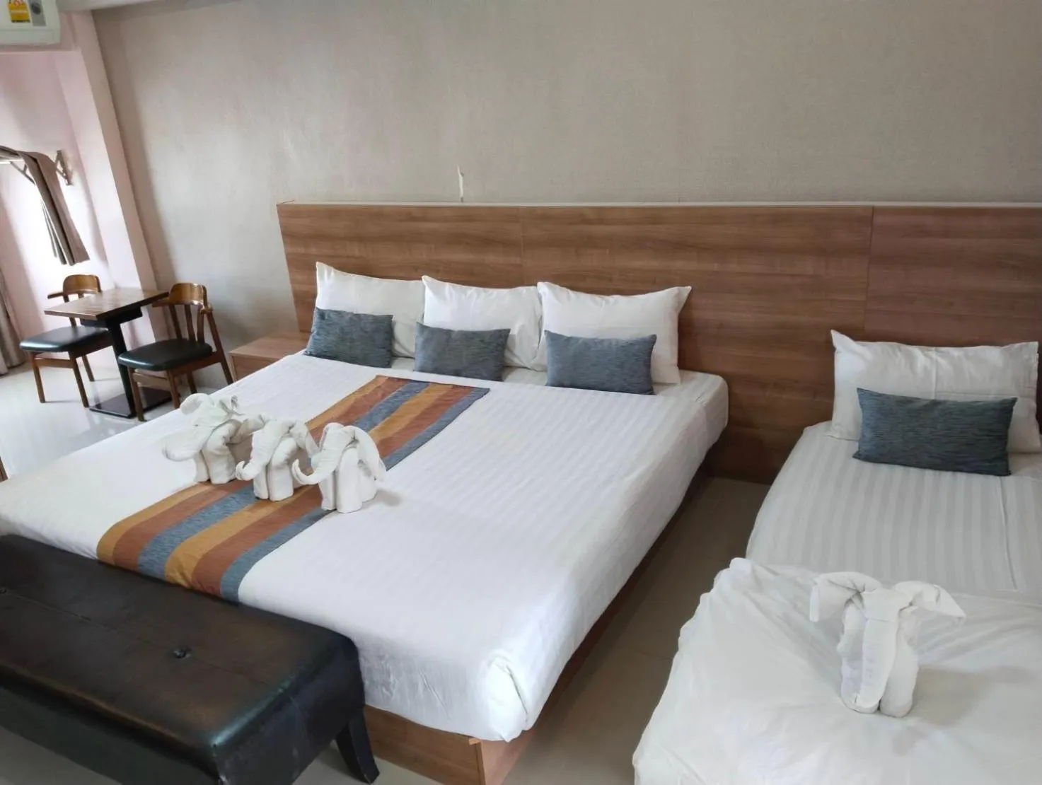 Bed in Unity Hotel