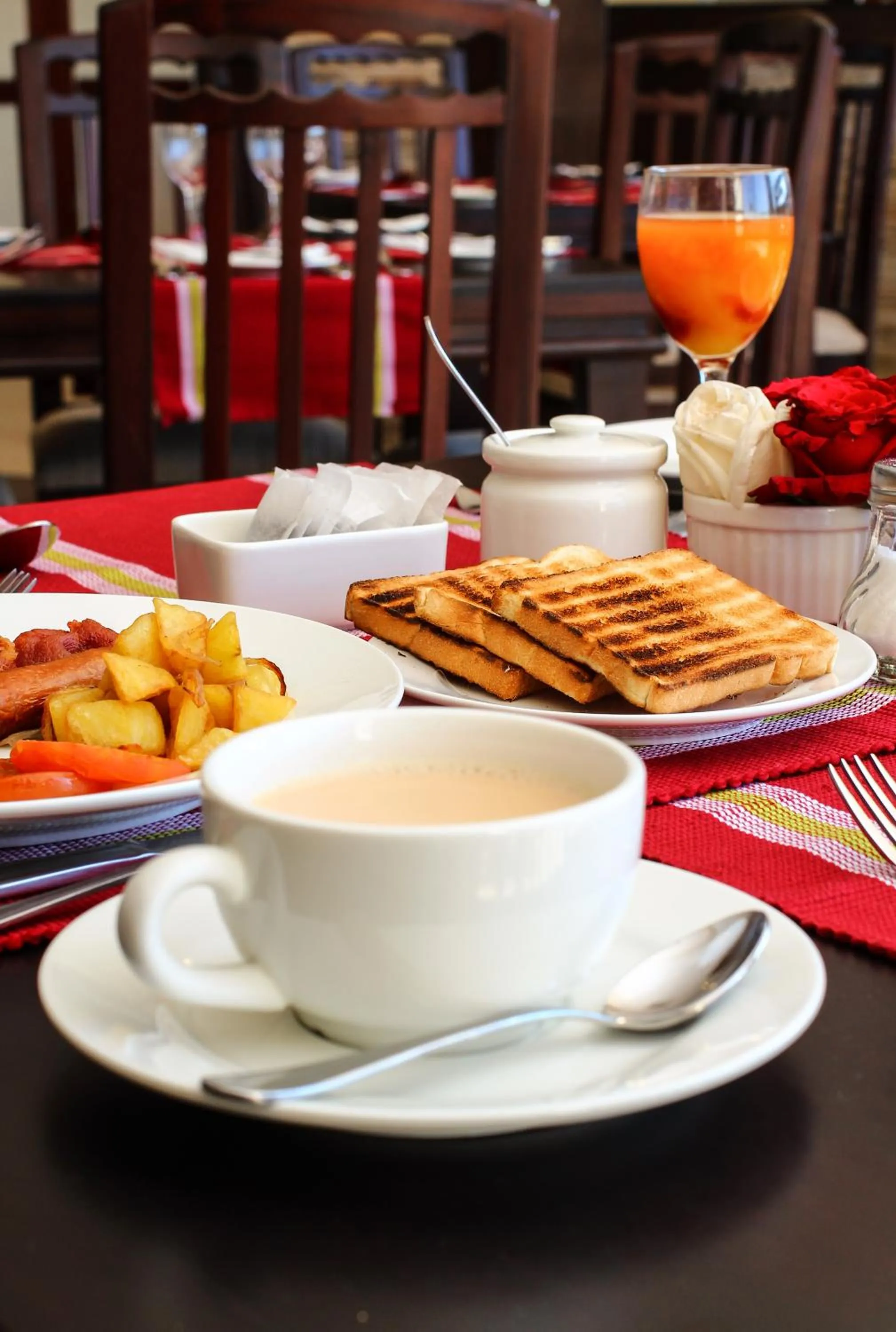 Food close-up in Vittoria Suites