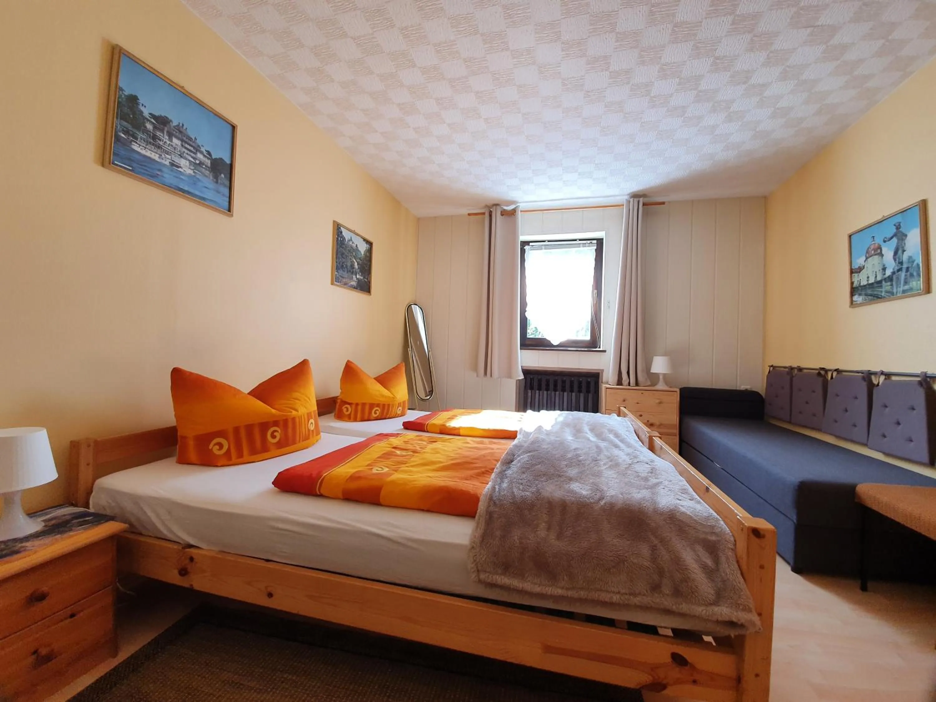 Bedroom, Bed in Gästehaus Hutweide