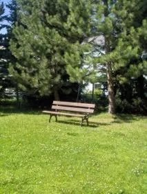 Garden in Gästehaus Hutweide